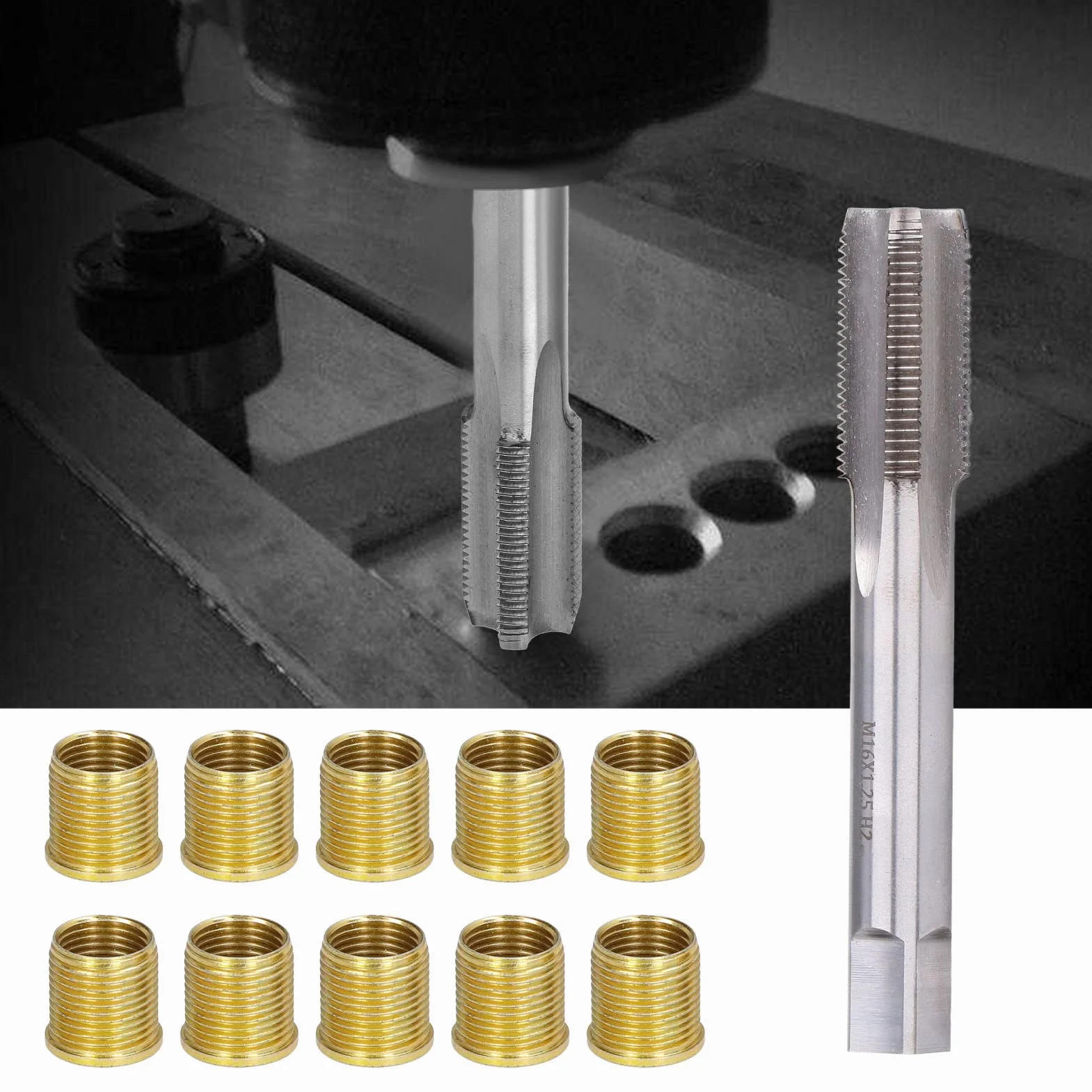 Inserti filettati resistenti al calore 14 mm x 1,25 mm per candele