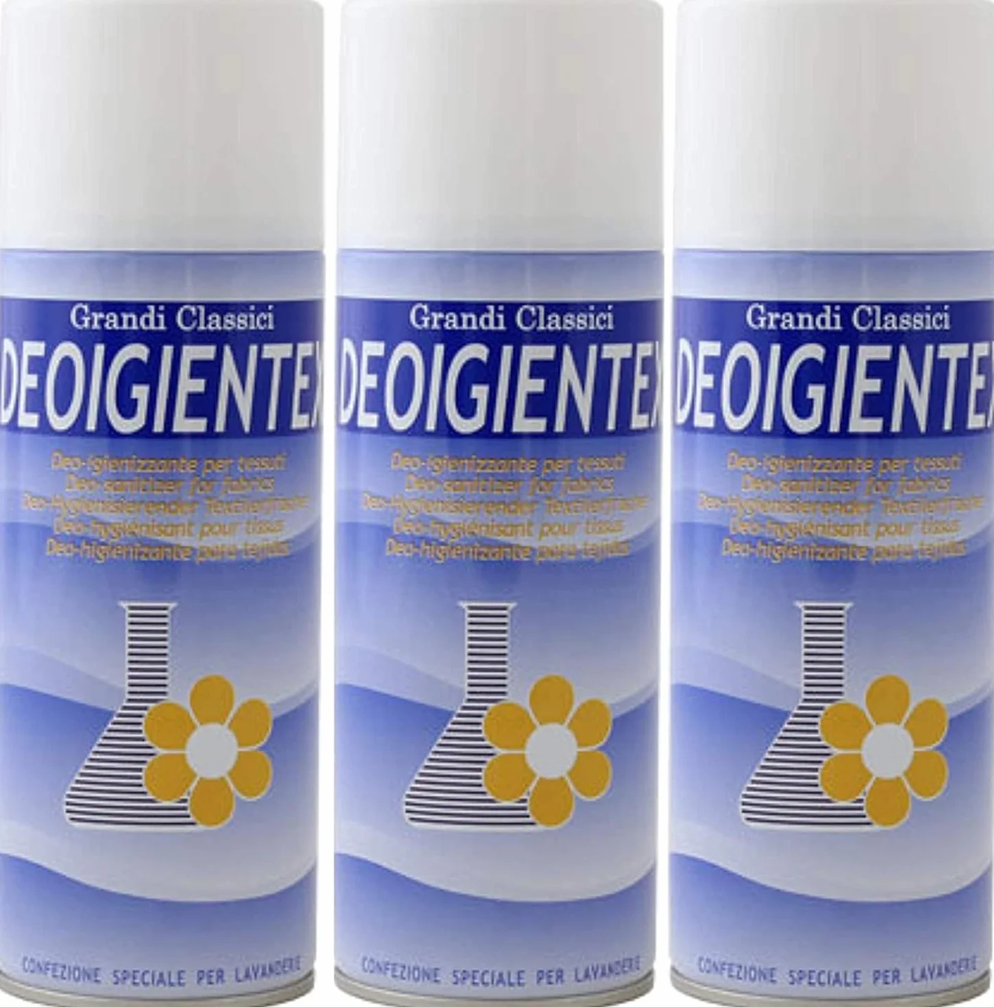 HOME PRO Deodorante Igienizzante per Tessuti Spray Multiuso 3x400ml