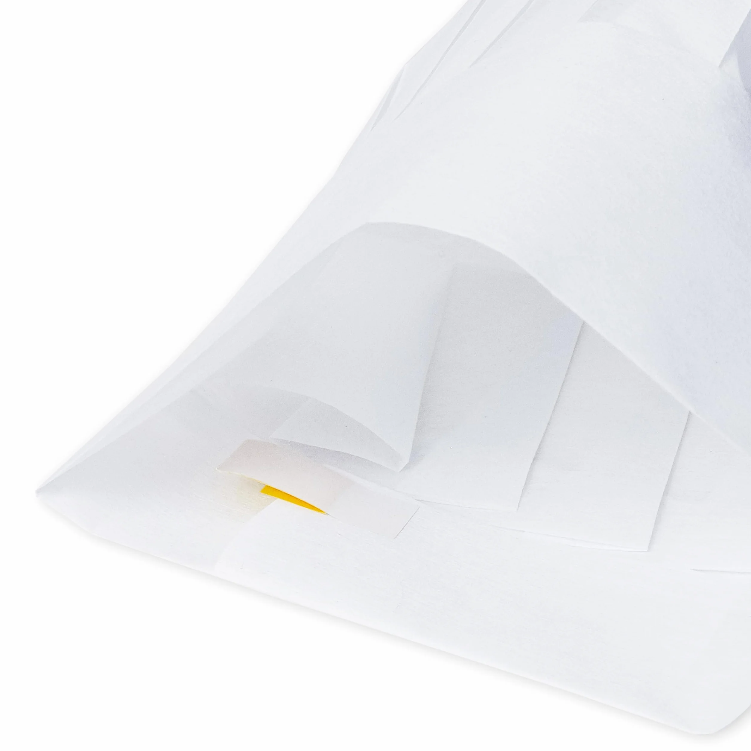 Cappelli da Cuoco Bianchi di Carta, Pacco da 24, Regolabili 50-56 cm