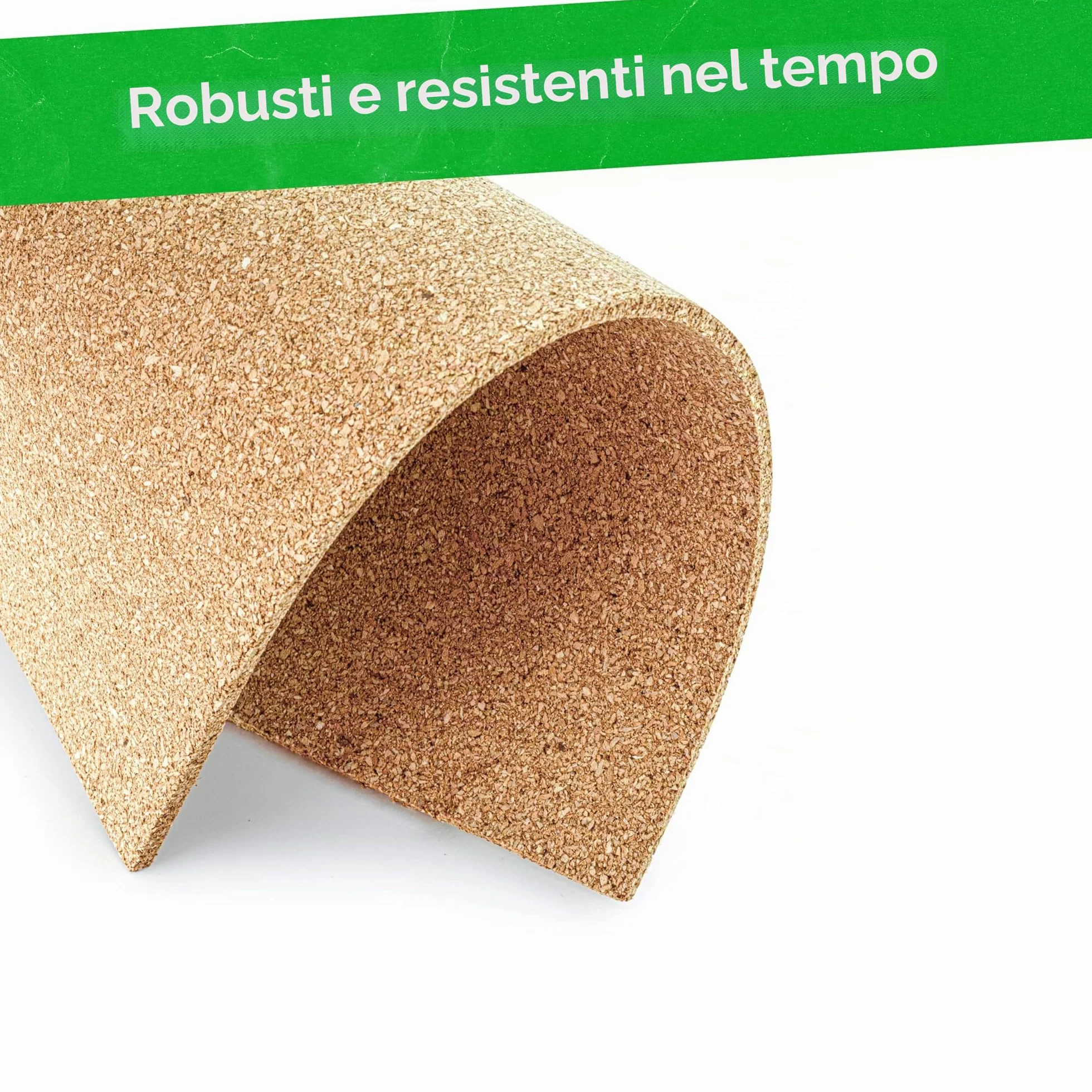 Piastrelle in Sughero Naturale 300x300x4 mm Confezione da 16