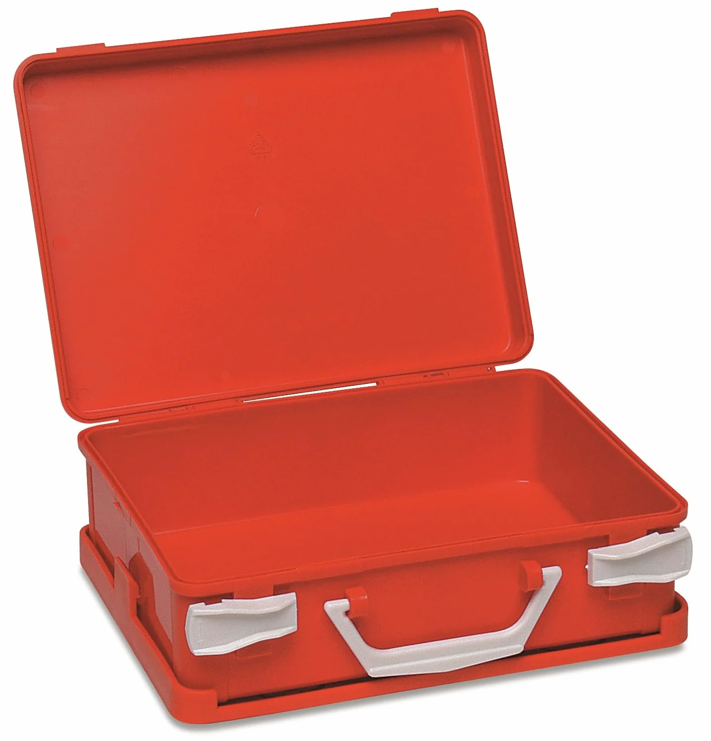 Valigetta Pronto Soccorso Vuota MEDIC 1 Arancio, Supporto a Muro, 250x190x90mm --