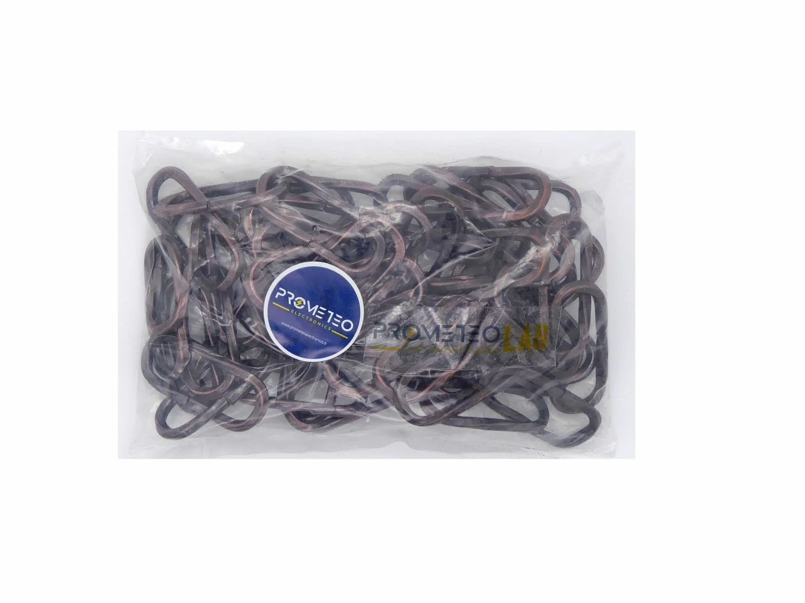 2mt catena ritorta bronzo per lampadario Filo 3,5mm Maglia 45x20mm