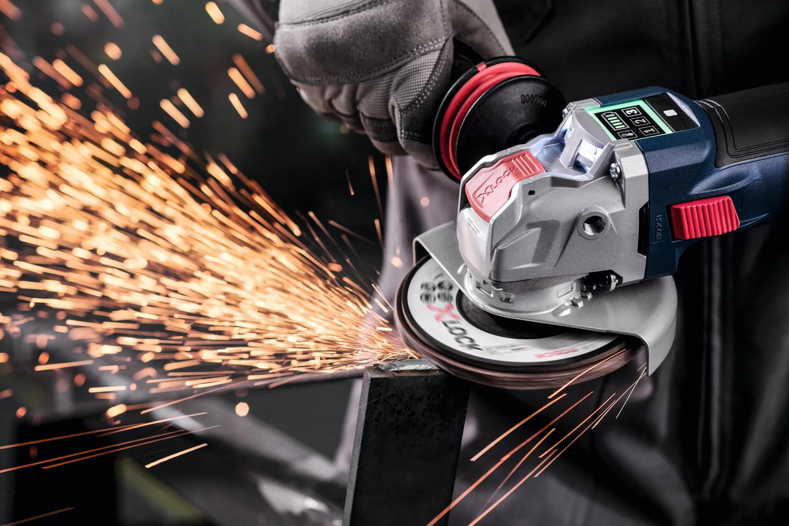 Bosch Professional X-LOCK 5 Dischi Taglio Levigatura Acciaio Inox 125 mm Smerigliatrice Angolare