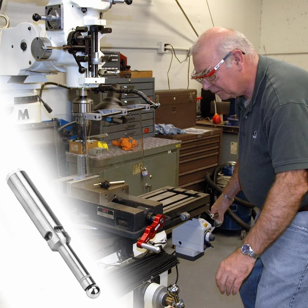 Cercatore di Bordi Ottico Antimagnetico Resistente Agli Statici LED e Segnale Acustico per Fresatrice Tradizionale Tornio CNC