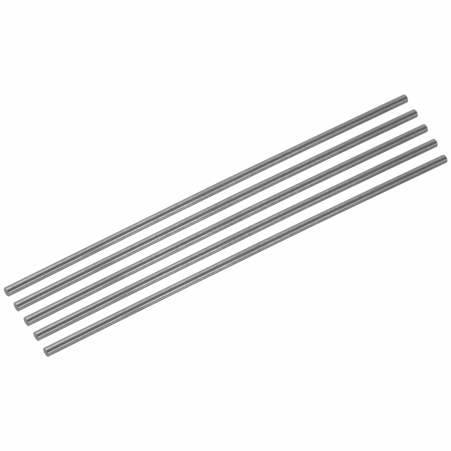 PATIKIL Bastone Grafite Agitazione 200x4mm Nero Elettrodi Fusione Colata Crogioli Confezione 5