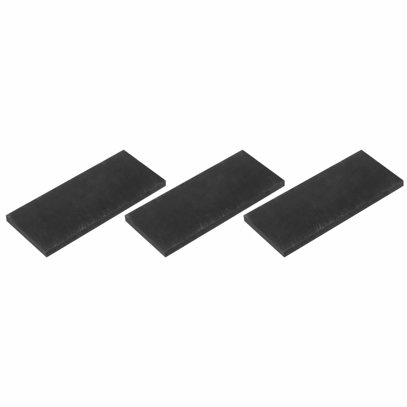 Blocco di grafite QUARKZMAN 100x50x5mm Piastra rettangolare per fusione 3 pezzi