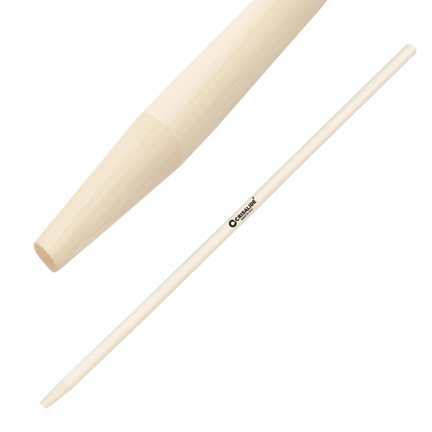 Crisalide Manico in Legno di Faggio Multiuso 150 cm Attacco Conico Made In Italy