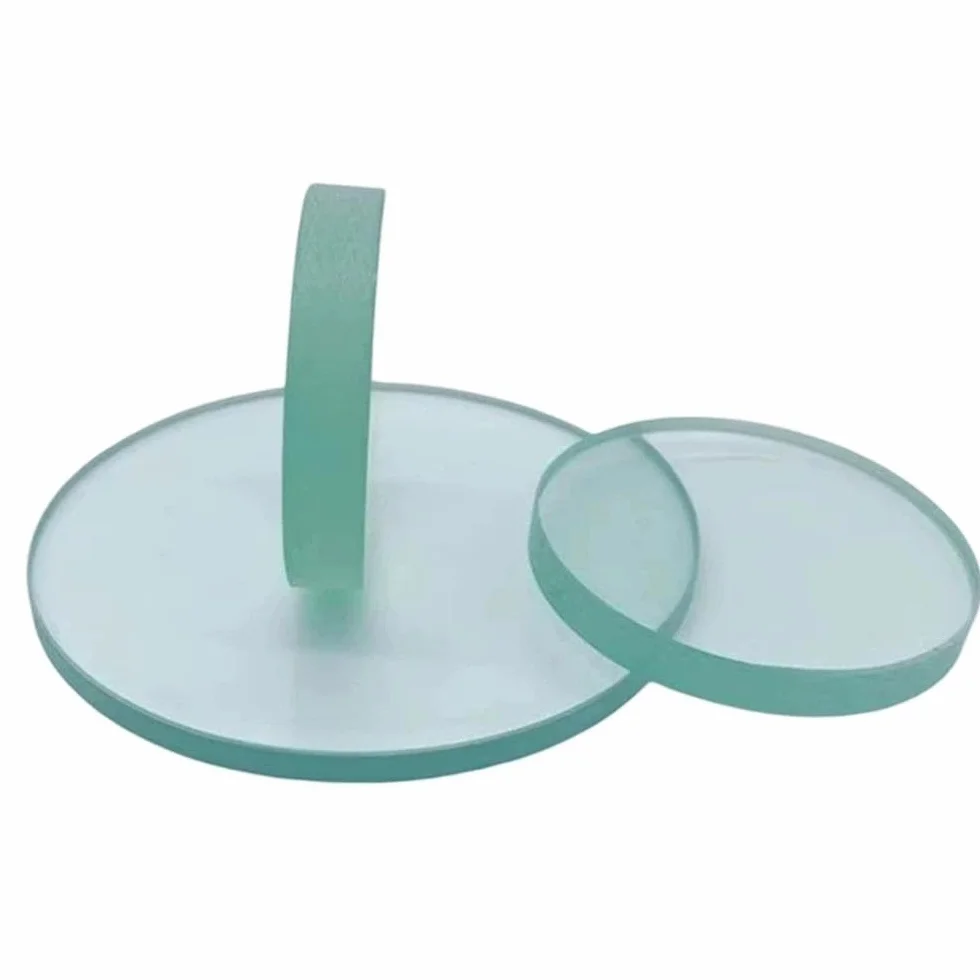 Disco di vetro spia da 30-50 mm di diametro, lente di valvola in vetro borosilicato, specchio di vetro temperato, disco di vetro spesso 3 mm, 1 pezzo (30x3 mm)(50x3mm)