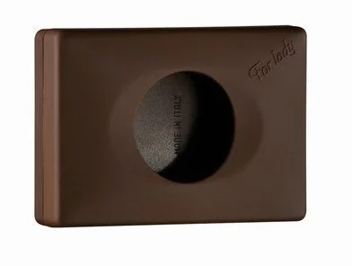 Dispenser per Sacchetti Gienici Intercalati Marrone Soft Touch