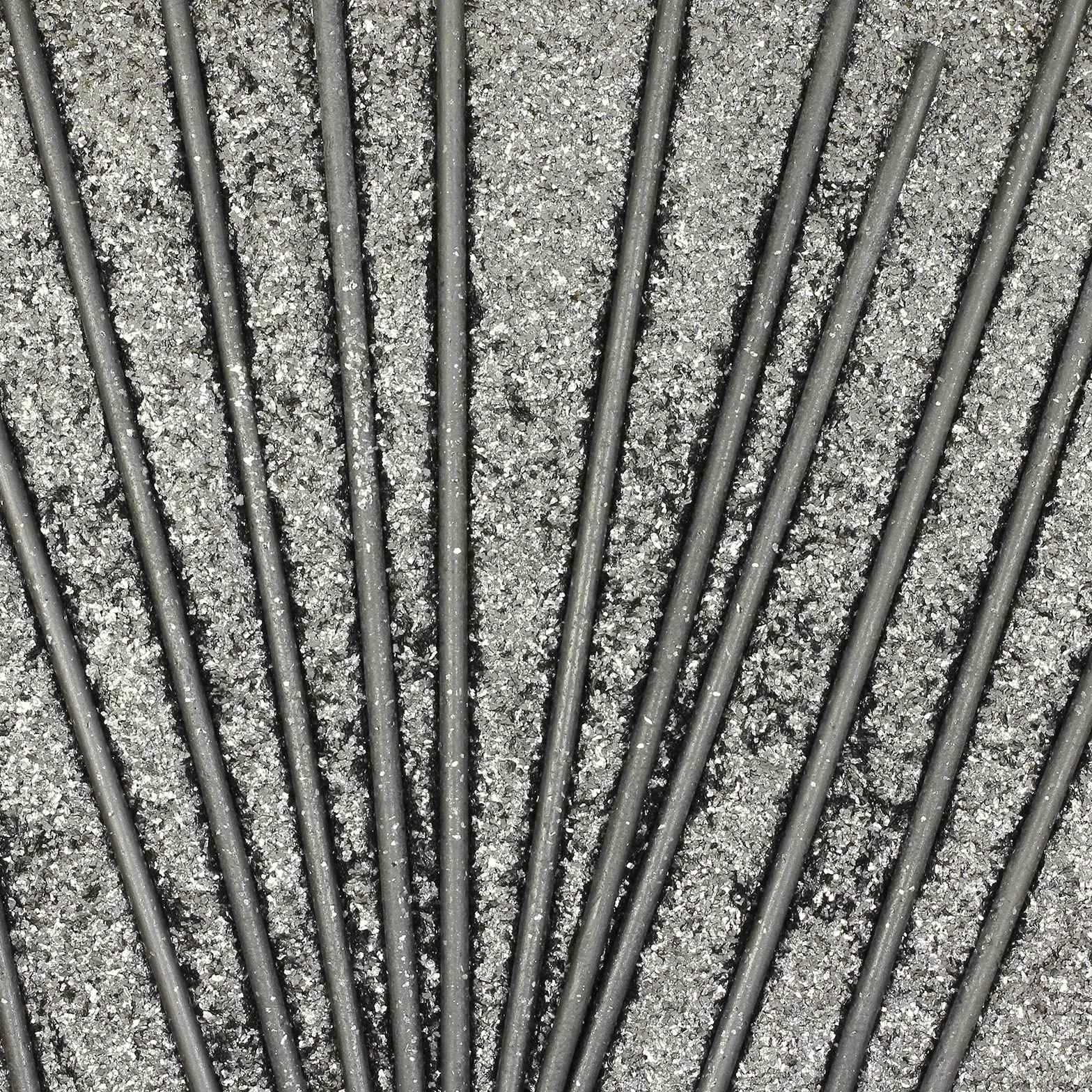 Astina di Stiratura in Grafite Cilindrica Carbonio 250x12mm Nero Confezione da 3