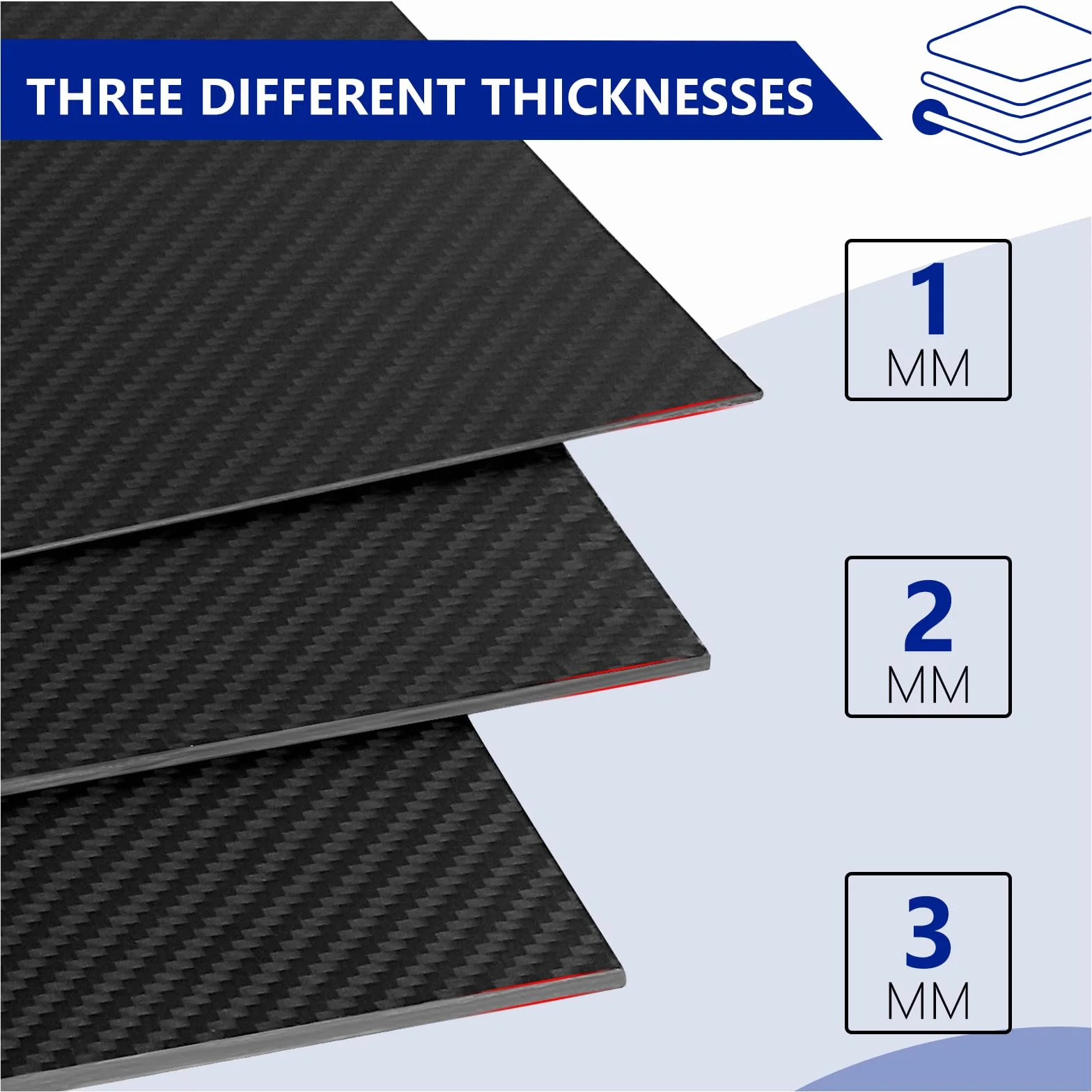 1 Piastra in Fibra di Carbonio 200x300x1mm Tessuto Opaco Entrambi i Lati Lastra in fibra carbonio 100% 3K lastra composita GFK per modellismo DIY riparazioni strutturali e parti lavorate a CNC