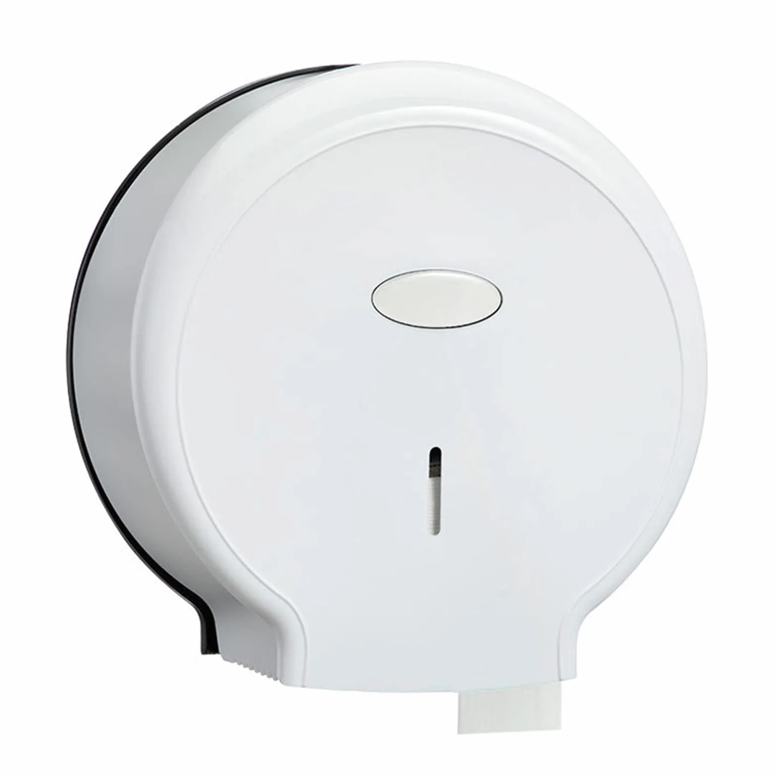 Dispenser di Rotolo di Carta Igienica Jumbo, Dispenser di Asciugamani di Carta a Rotolo Singolo Impermeabile, per Bagni (Bianco)