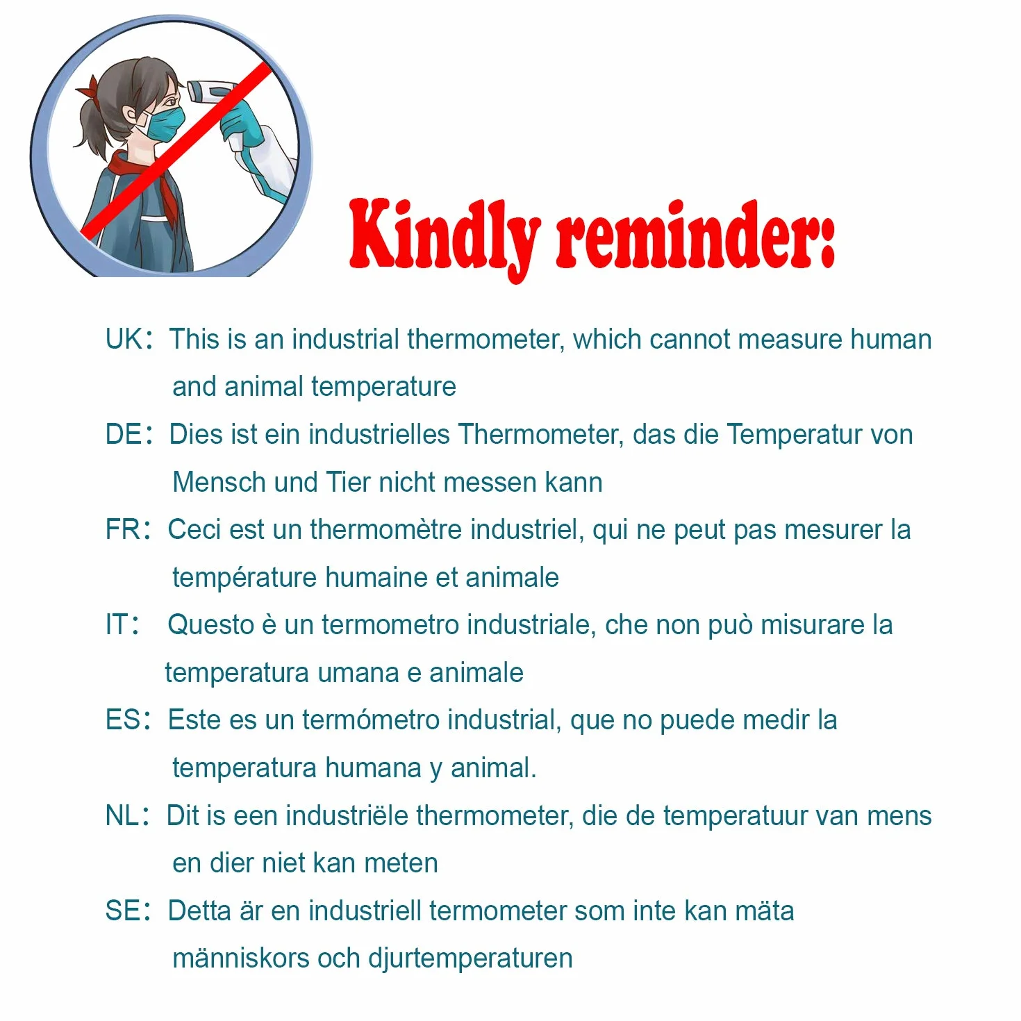 Termometro Infrarossi Laser Senza Contatto -58°F a 1112°F Emissività Regolabile per Cottura BBQ Freezer con Sonda Carne