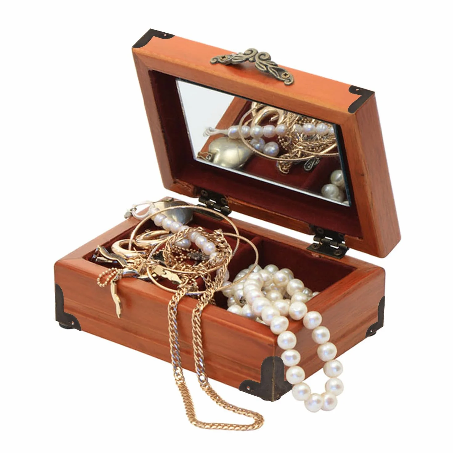 50 Pezzi Paraspigoli Angolari Metallo Inclusi 100 Viti, Accessori per La Protezione dei Bordi, Mobile Angolare per Scatole, Mobili, Scaffali, Tavoli, Gioielli, Scatola Regalo