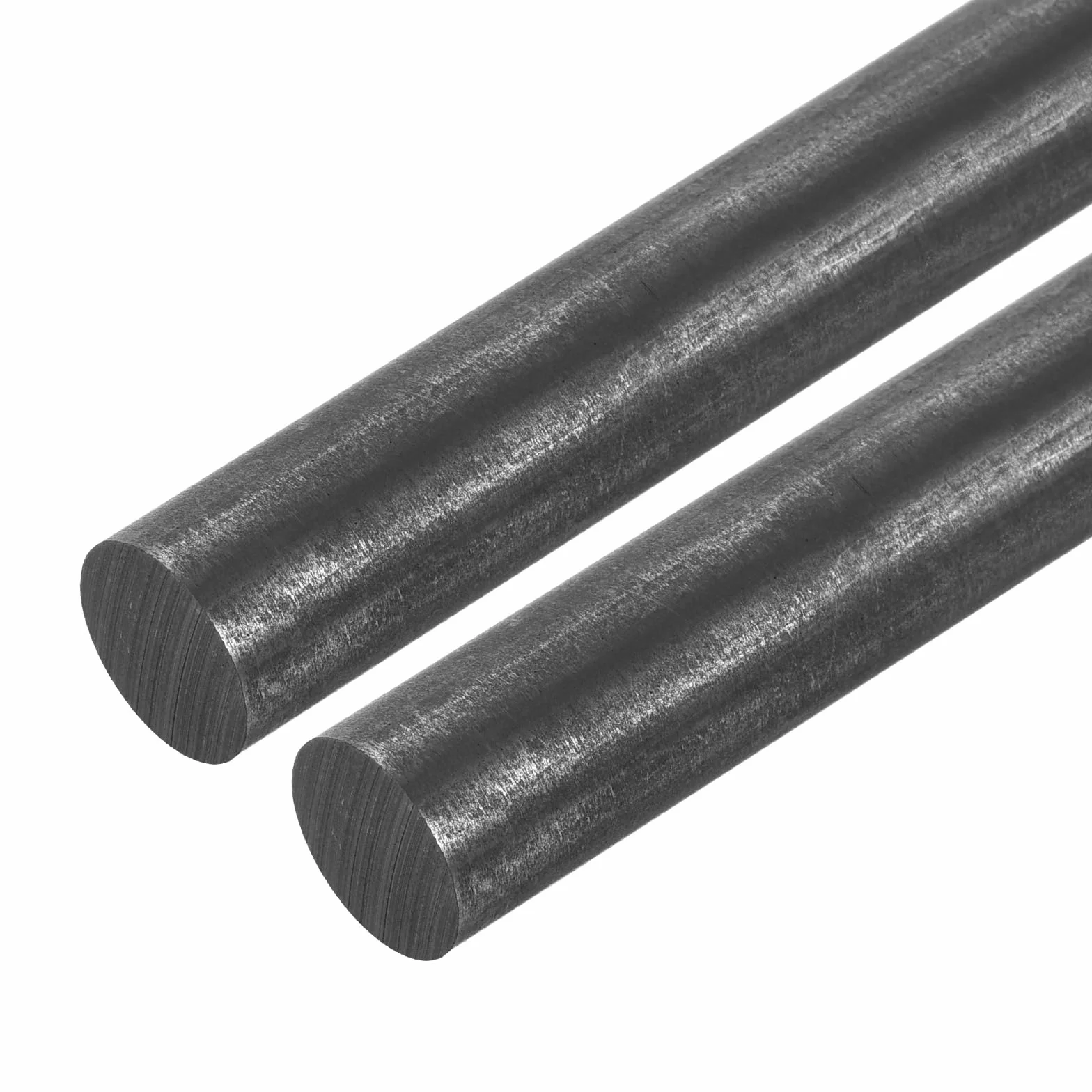 QUARKZMAN Astina di Stiratura in Grafite Cilindrica Carbonio 305x15mm Nero 2 sztuki