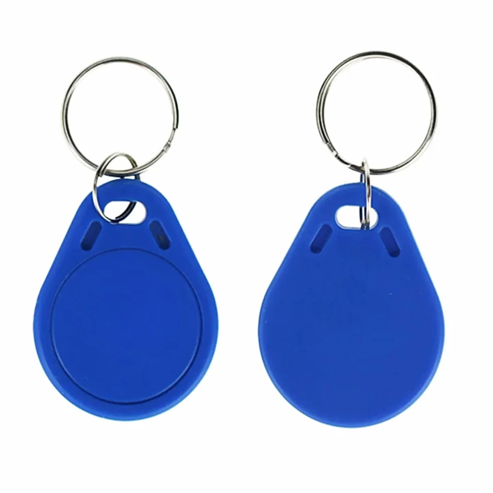 HERNAS - 100 chiavi UID riscrivibili, carte RFID Mi-Fare 1K S50, tag NFC, controllo accessi ABS 13.56 MHz, blocco 0 settore, conforme a ISO 14443A