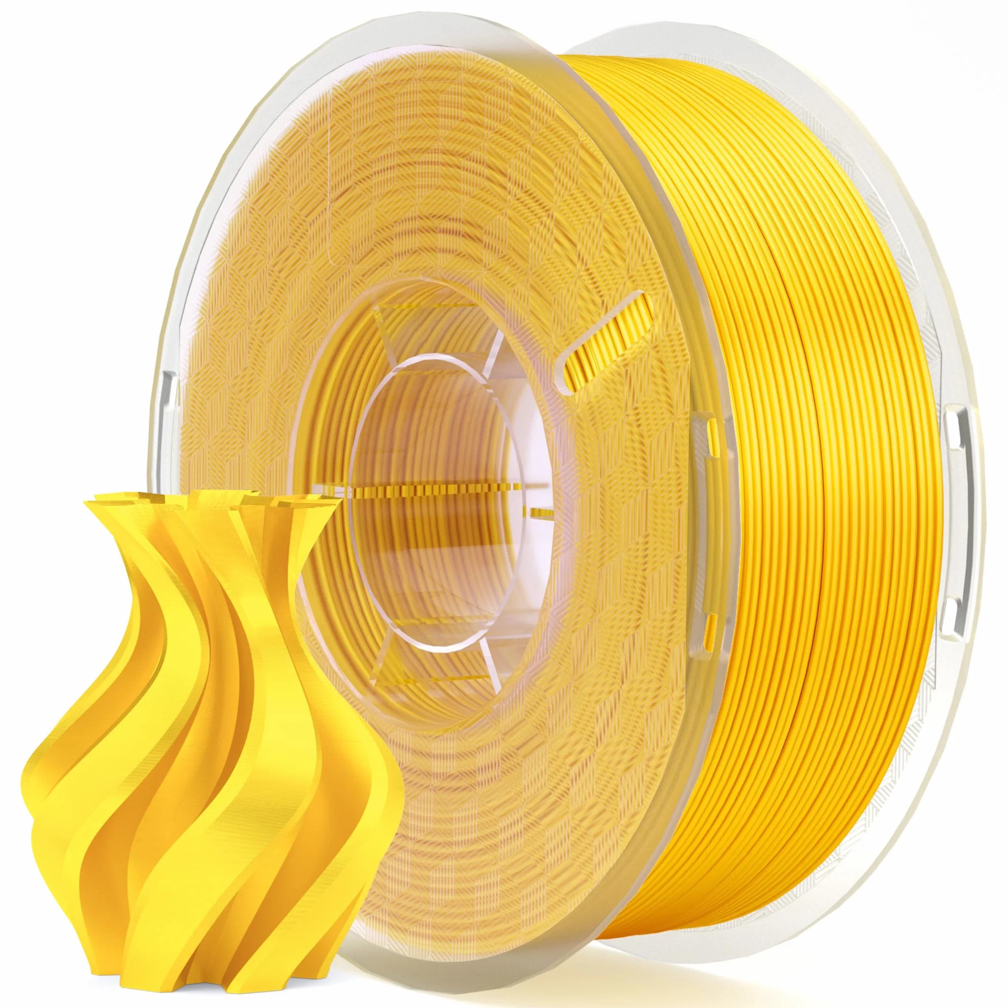 ELEGOO Filamento PLA 1,75 mm Oro 1 KG, Precisione dimensionale +/- 0,02 mm per Stampante 3D FDM