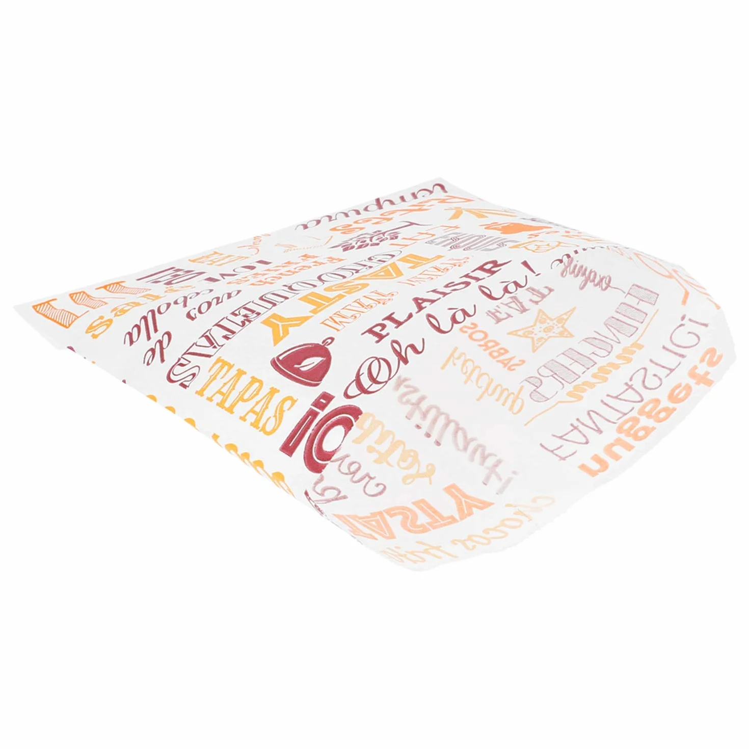 García de Pou sacchetti per patatine fritte 12x12 cm bianco 1000