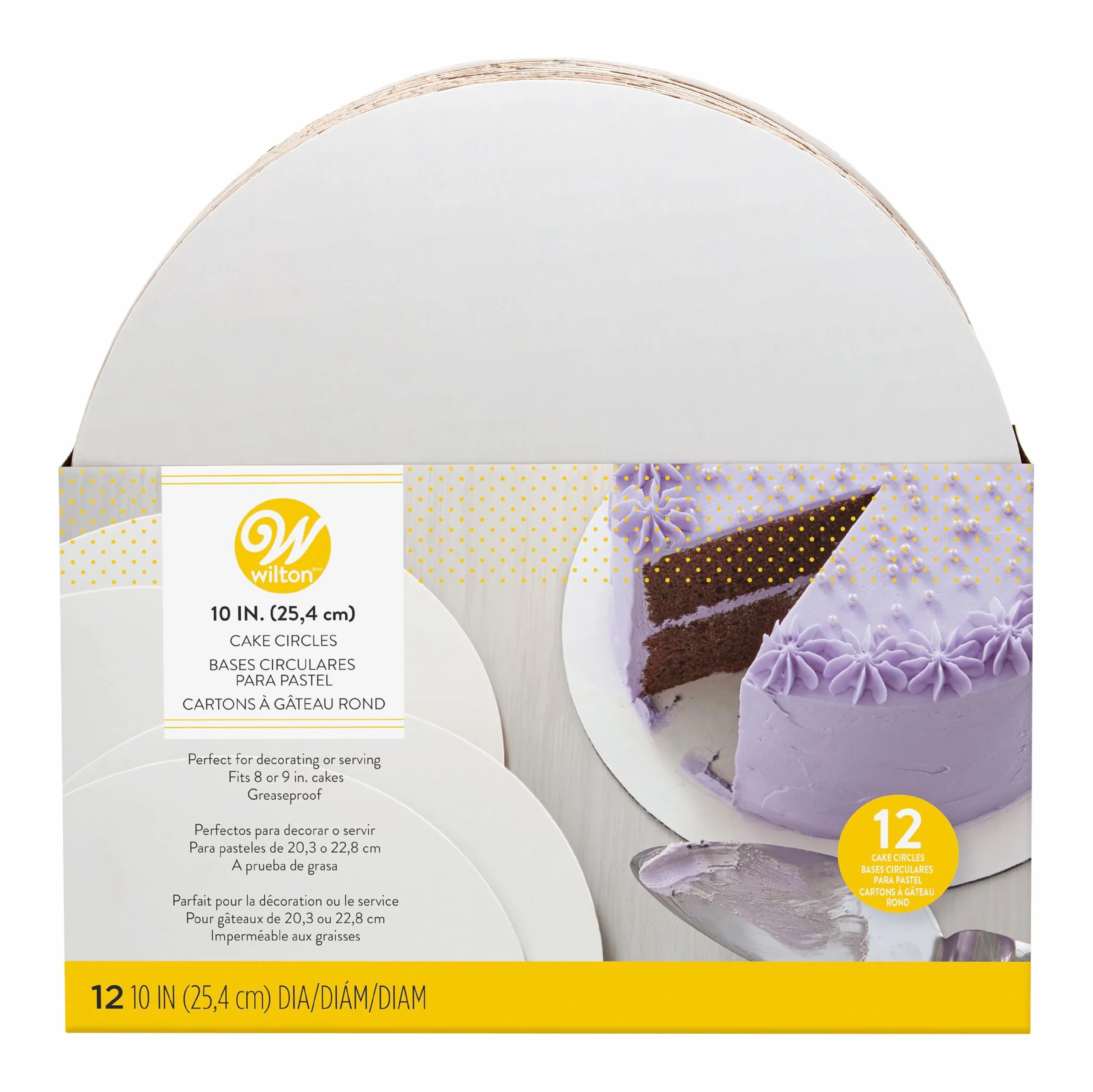 Wilton Set 25 sottotorta 12 pz.