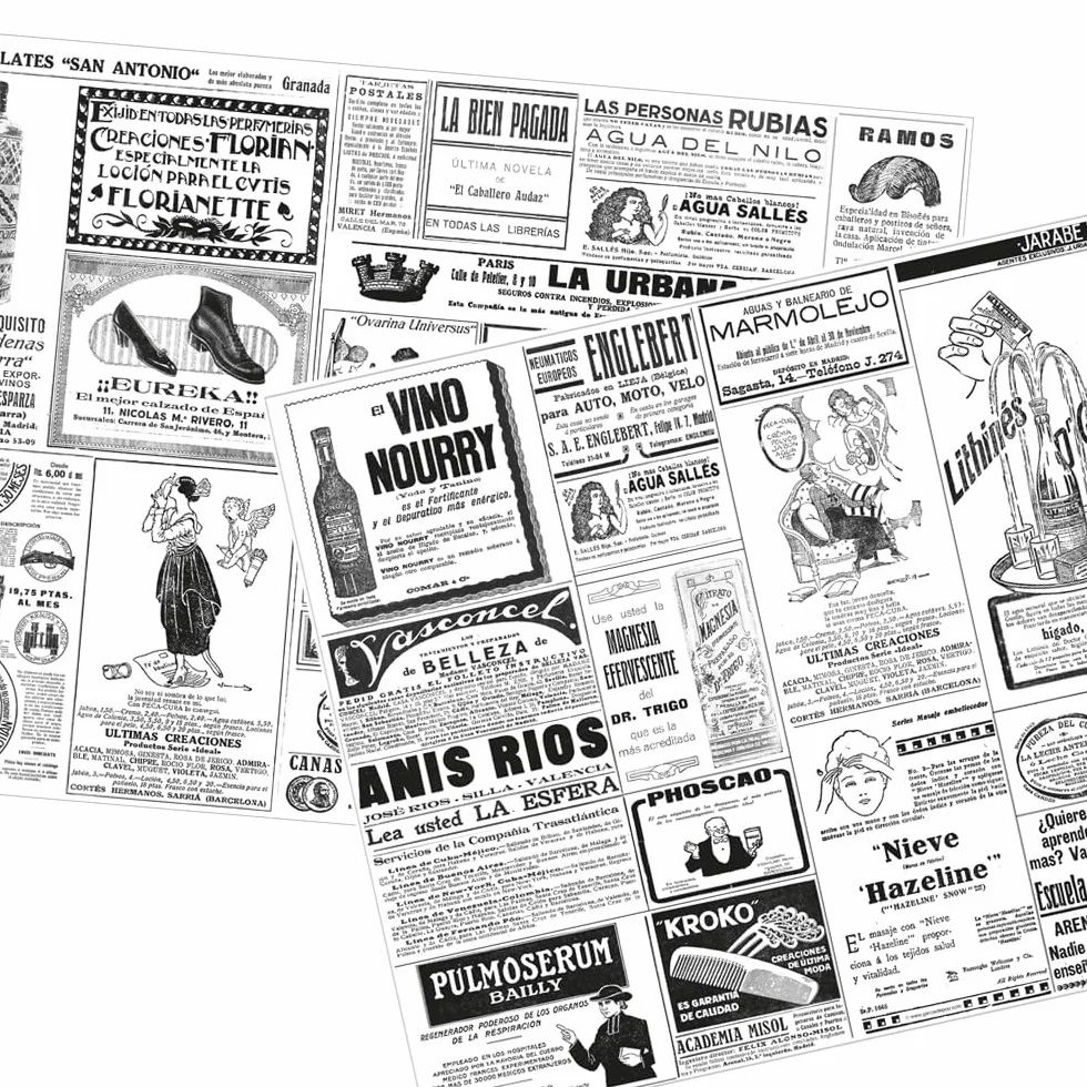 Tovagliette Journal 48 Gsm 31x43 cm Bianco Cellulosa 500 Unità