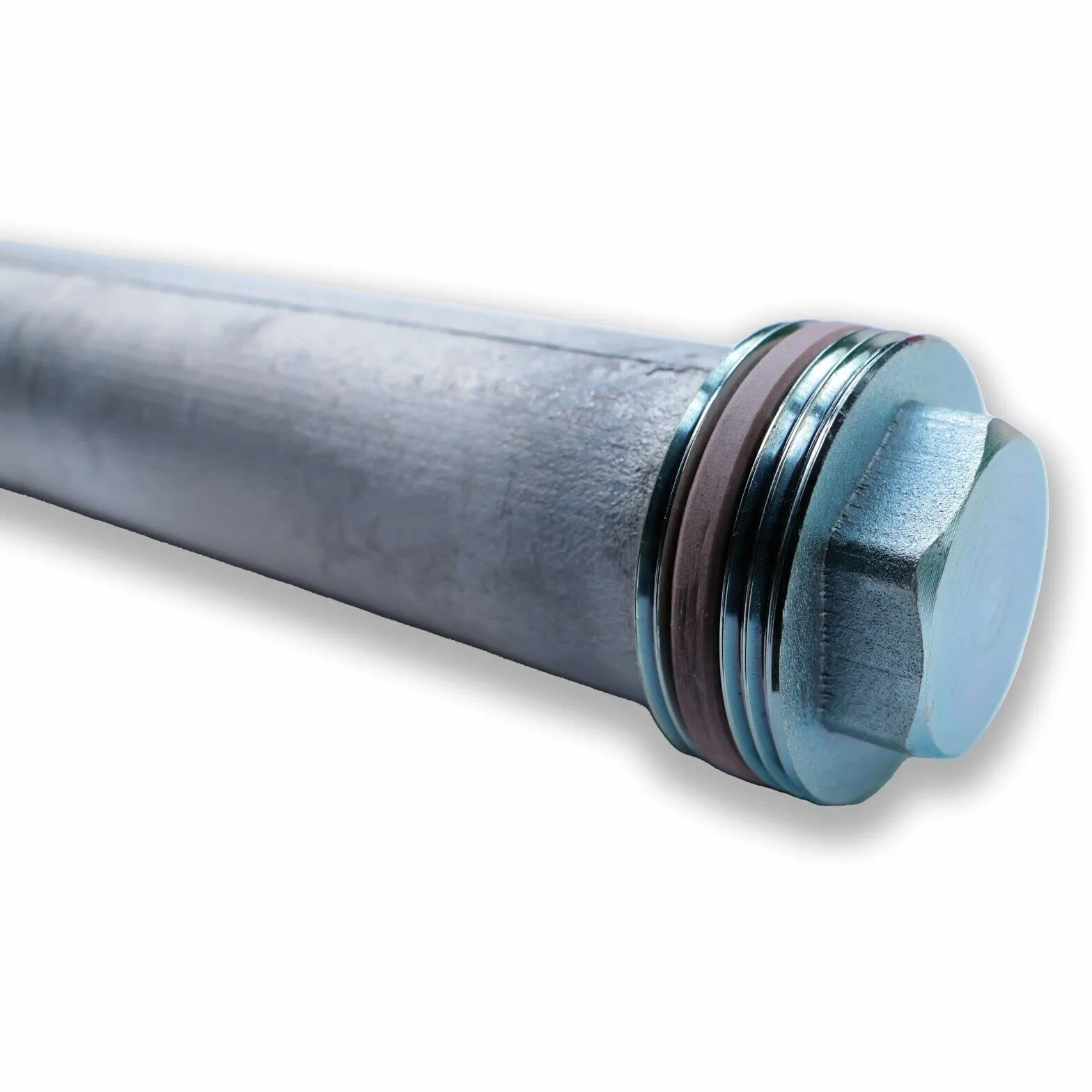 SUNEX Anodo di magnesio 40x320mm, anodo sacrificale per scaldabagno, boiler e scaldabagno istantaneo, 1 1/2 pollici, protezione dalla corrosione, durevole, installazione semplice, filetto M32