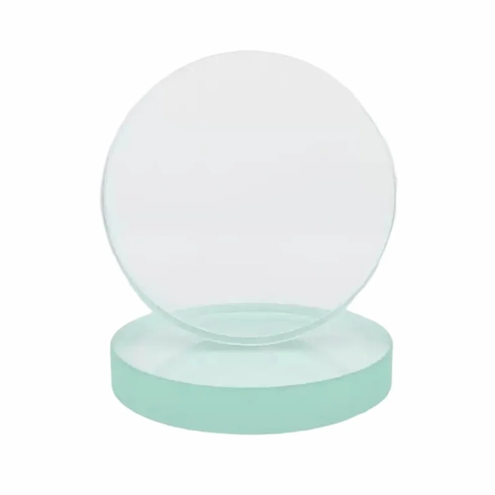 Disco di vetro spia da 30-50 mm di diametro, lente di valvola in vetro borosilicato, specchio di vetro temperato, disco di vetro spesso 3 mm, 1 pezzo (30x3 mm)(50x3mm)