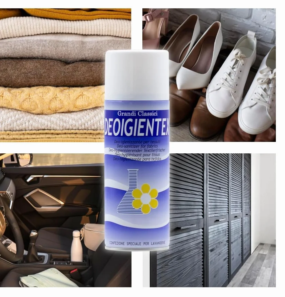 HOME PRO Deodorante Igienizzante per Tessuti Spray Multiuso 3x400ml