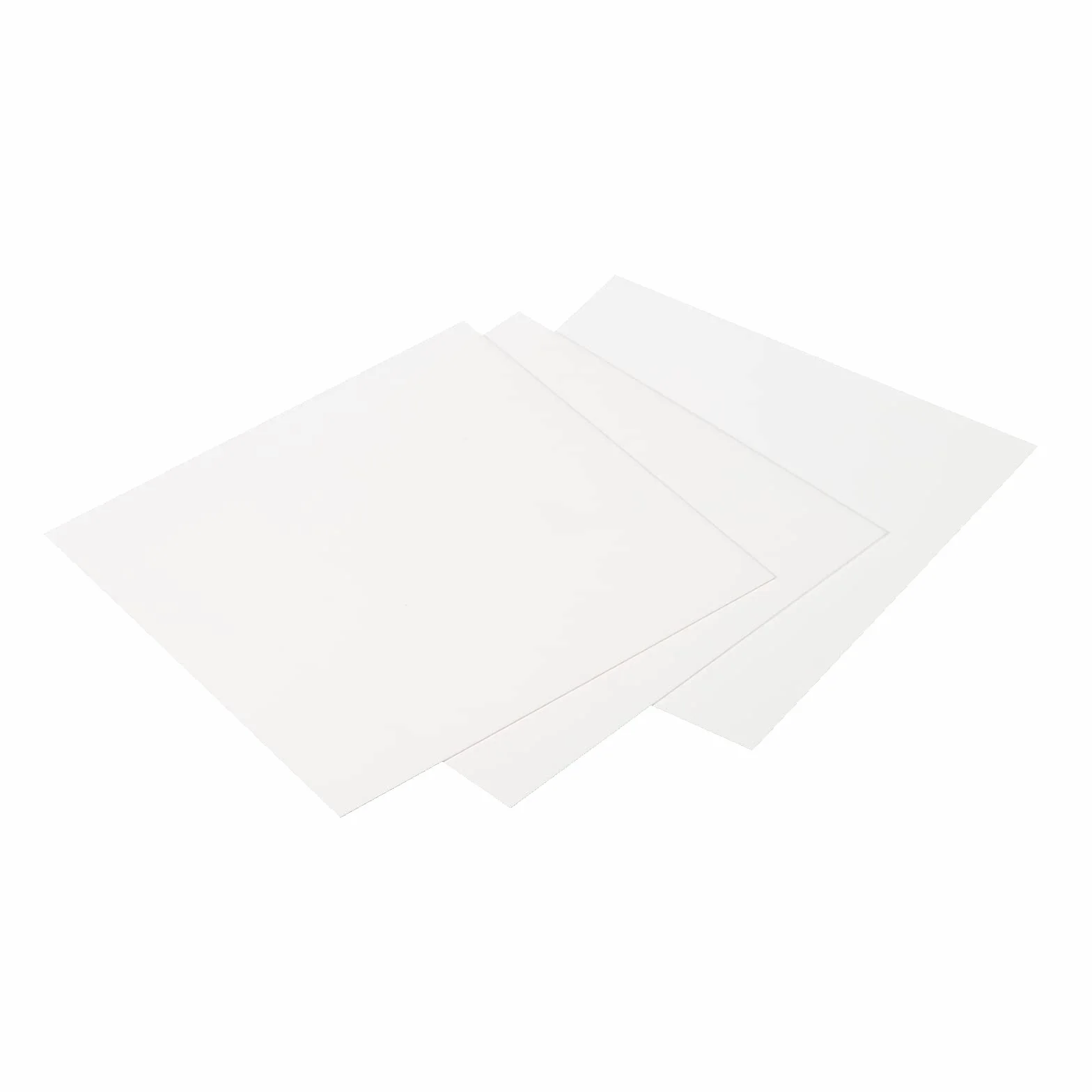 PATIKIL Allumina Ceramica Lastra Quadrato Raffreddamento Imbottitura Isolante Lastra 3pz Alta Durezza per MOS Transistor 100x100x0.5mm(4x4x0.02")