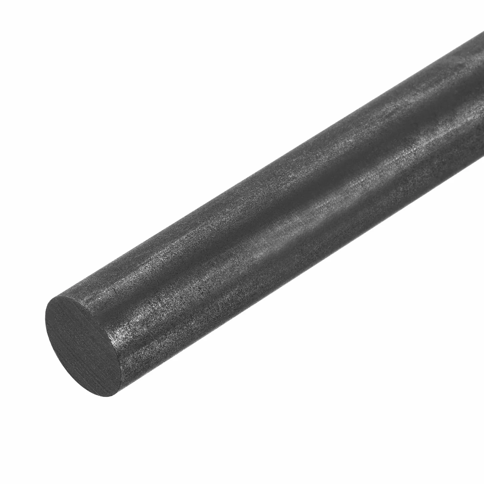 Astina di Stiratura in Grafite Cilindrica 305x20mm Nero per Elettrodi, Colate di Fusione, Crogioli
