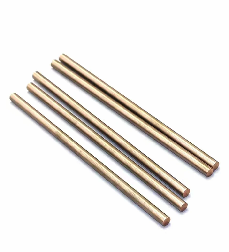 TEN-HIGH 1 asta di tungsteno 80, lega di tungsteno-rame, 8 mm x 200 mm, resistenza alla temperatura, durezza elevata, adatta alla saldatura