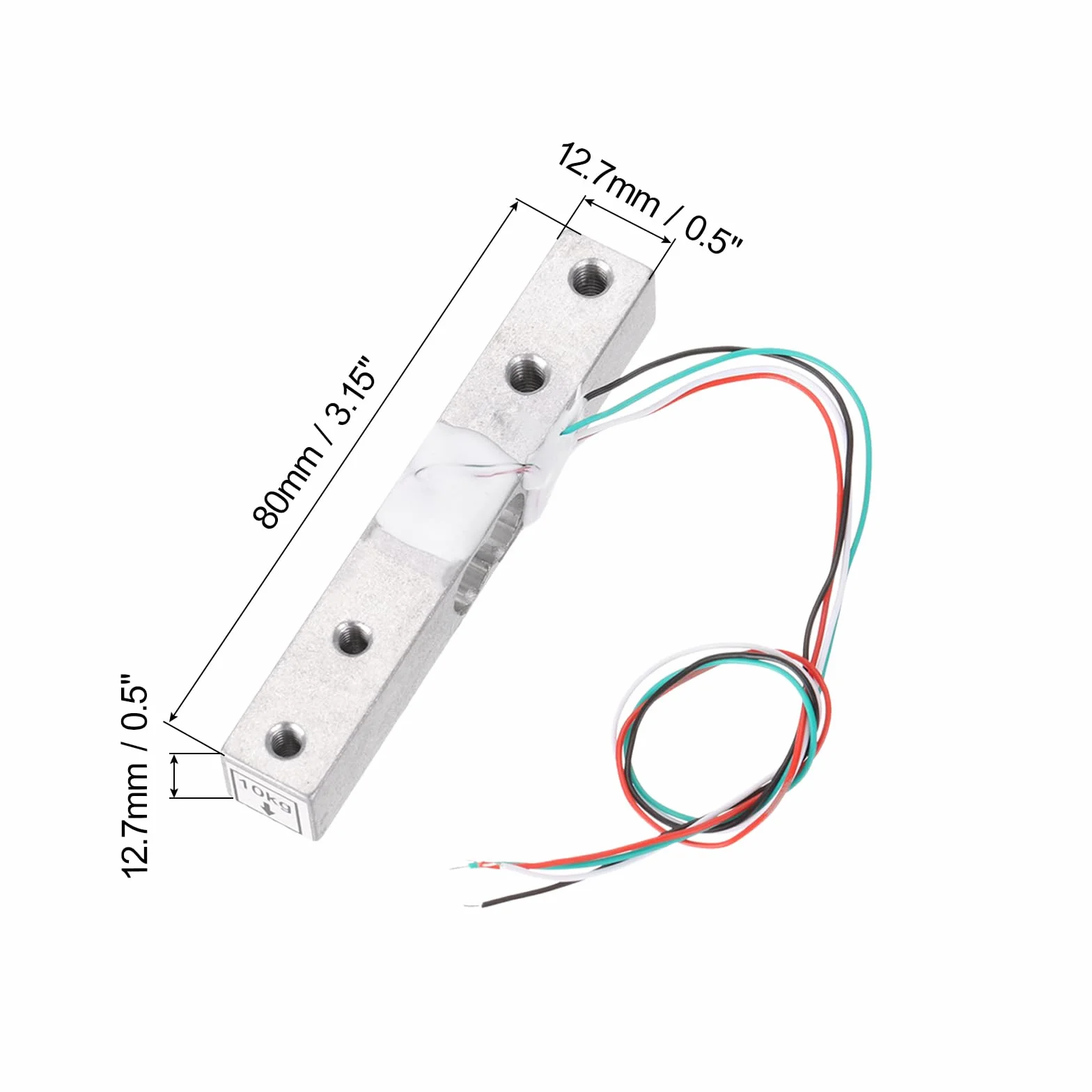 Sensori di Pesatura QUARKZMAN 10kg Cella di Carico Digitale con Modulo HX711 24 Bit