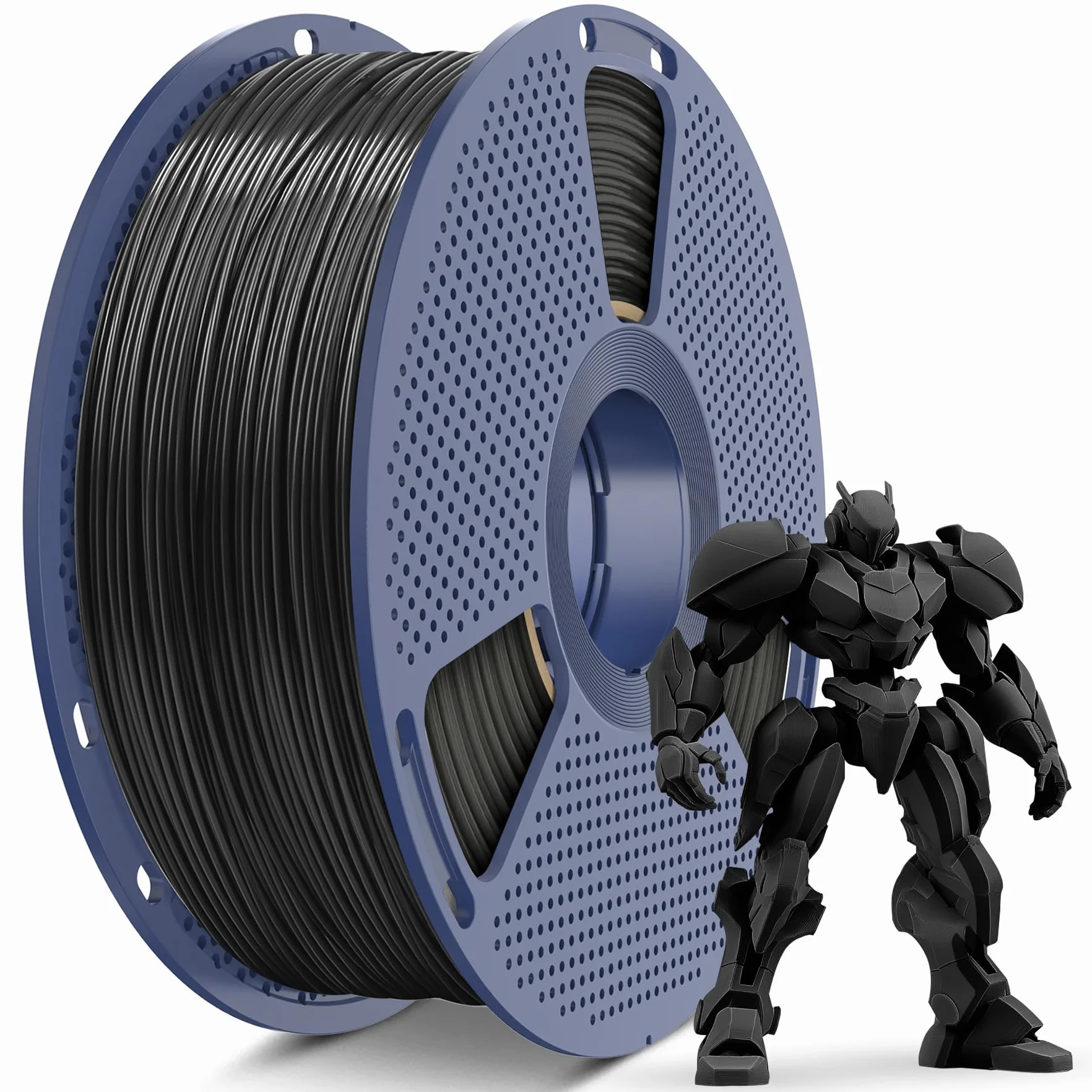 SUNLU ABS Filamento 1,75mm Resistente alle alte Temperature Stampante 3D Bobina 1 kg Nero