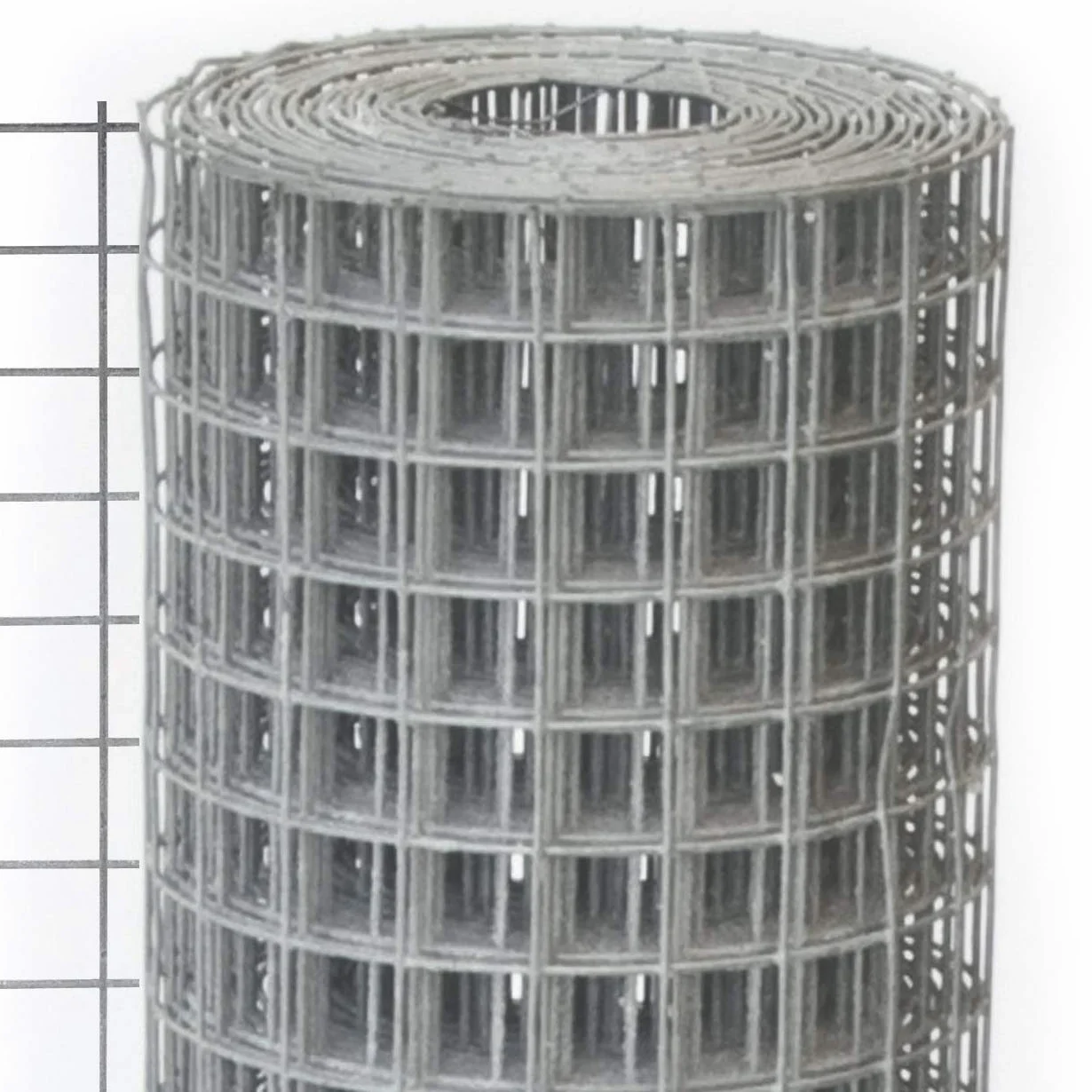 Windhager Rete Metallica Zincata 19 mm 2,5 x 0,5 m x 0,7 mm per Conigli
