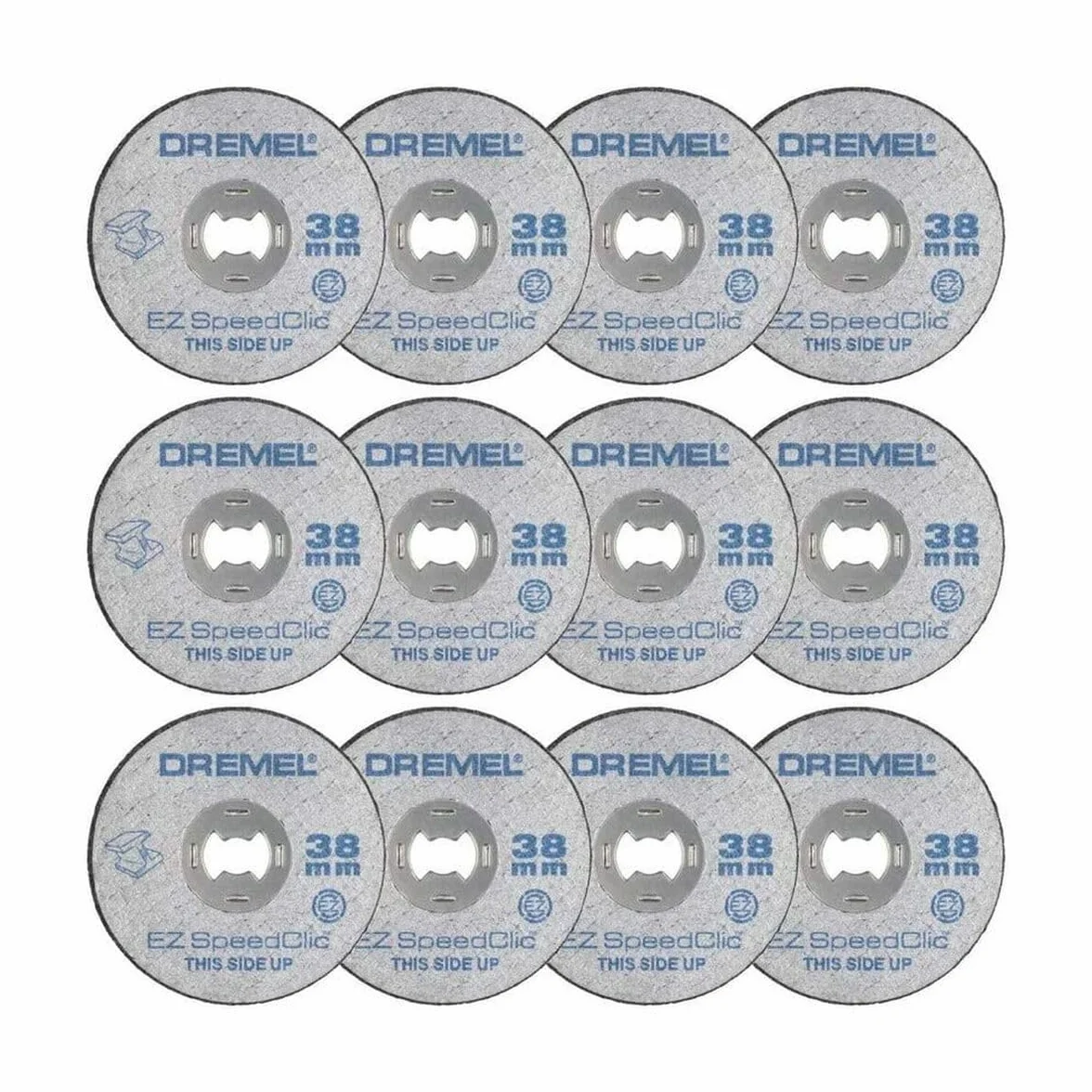 Dremel EZ SpeedClic SC456B Metal Cutting Wheel 38 mm 12-pack