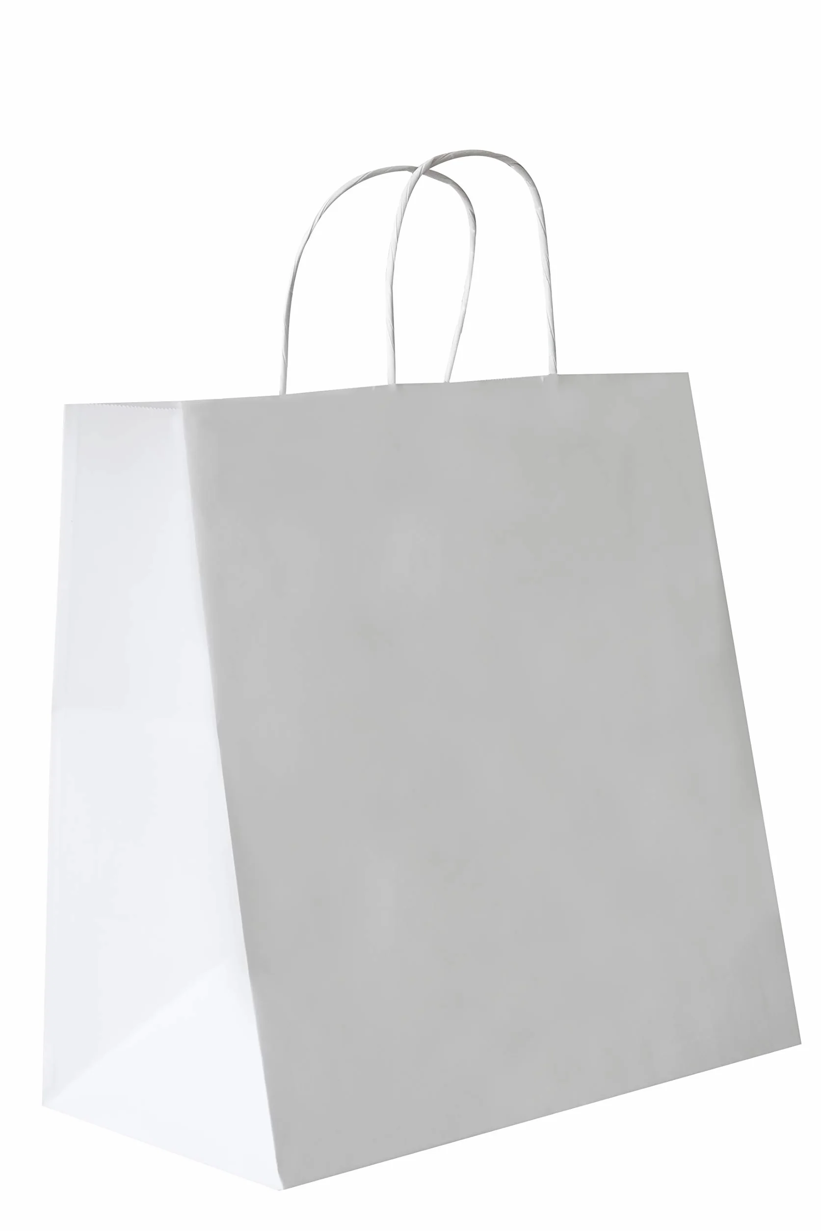 Carte Dozio S.r.l. Einkaufstasche aus Papier mit quadratischem Boden 50er Pack