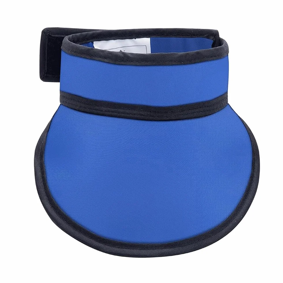 Grembiule di Piombo Collare Di Piombo Protettivo Dai Raggi X, Collare Di Piombo Per Tiroide Con Protezione Per Il Collo Resistente Alle Radiazioni Per Risonanza Magnetica TC, Misura Regolabile ( Color
