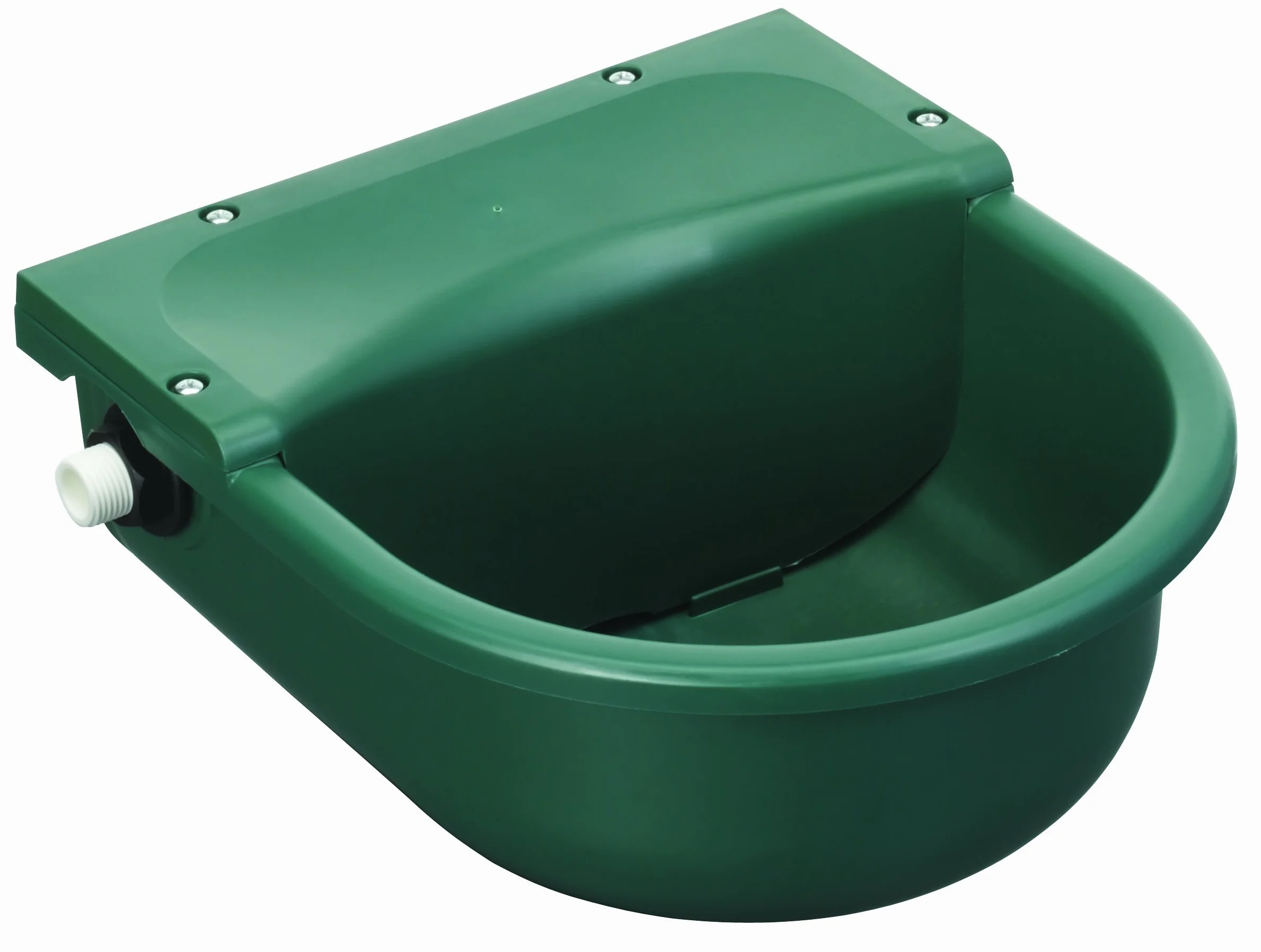 Abbeveratoio in plastica a livello costante con tappo per pulizia. Capacità: 3 litri. Umbria equitazione, cavallo, cavalli. VA00067