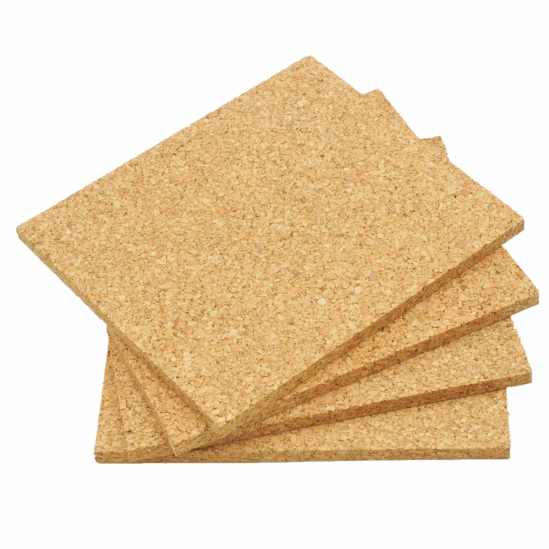 Foglio di sughero non adesivo 220x190x10 mm confezione da 4