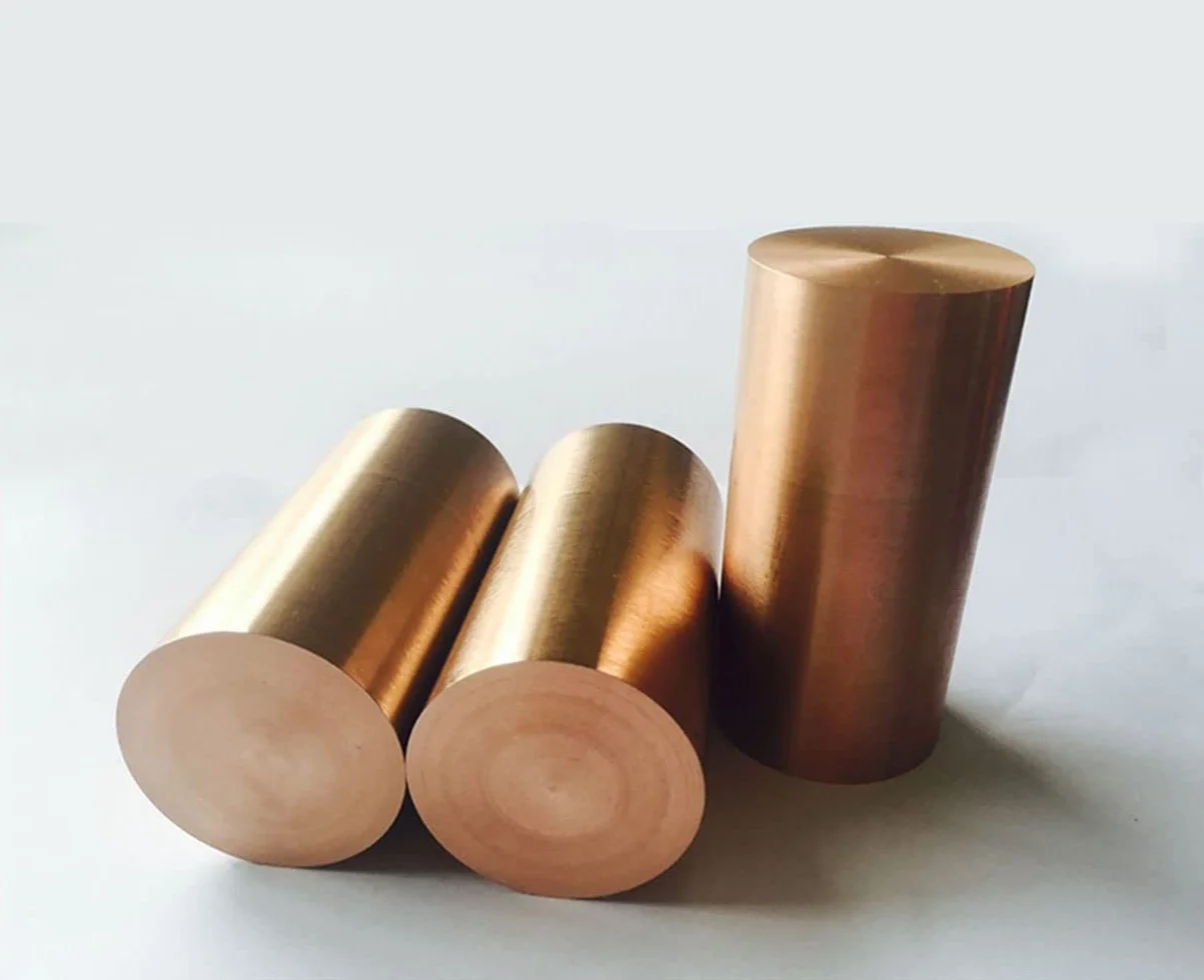 TEN-HIGH 1 asta di tungsteno 80, lega di tungsteno-rame, 8 mm x 200 mm, resistenza alla temperatura, durezza elevata, adatta alla saldatura