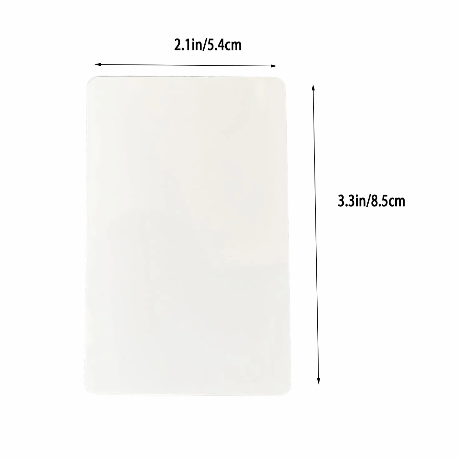 Carta UID vuota, carta riutilizzabile, 20 Smartcard UID, carta vuota IC-PVC intercambiabile a 13,56 MHz, adatta per il controllo accessi M1 Mi-Fare (20)