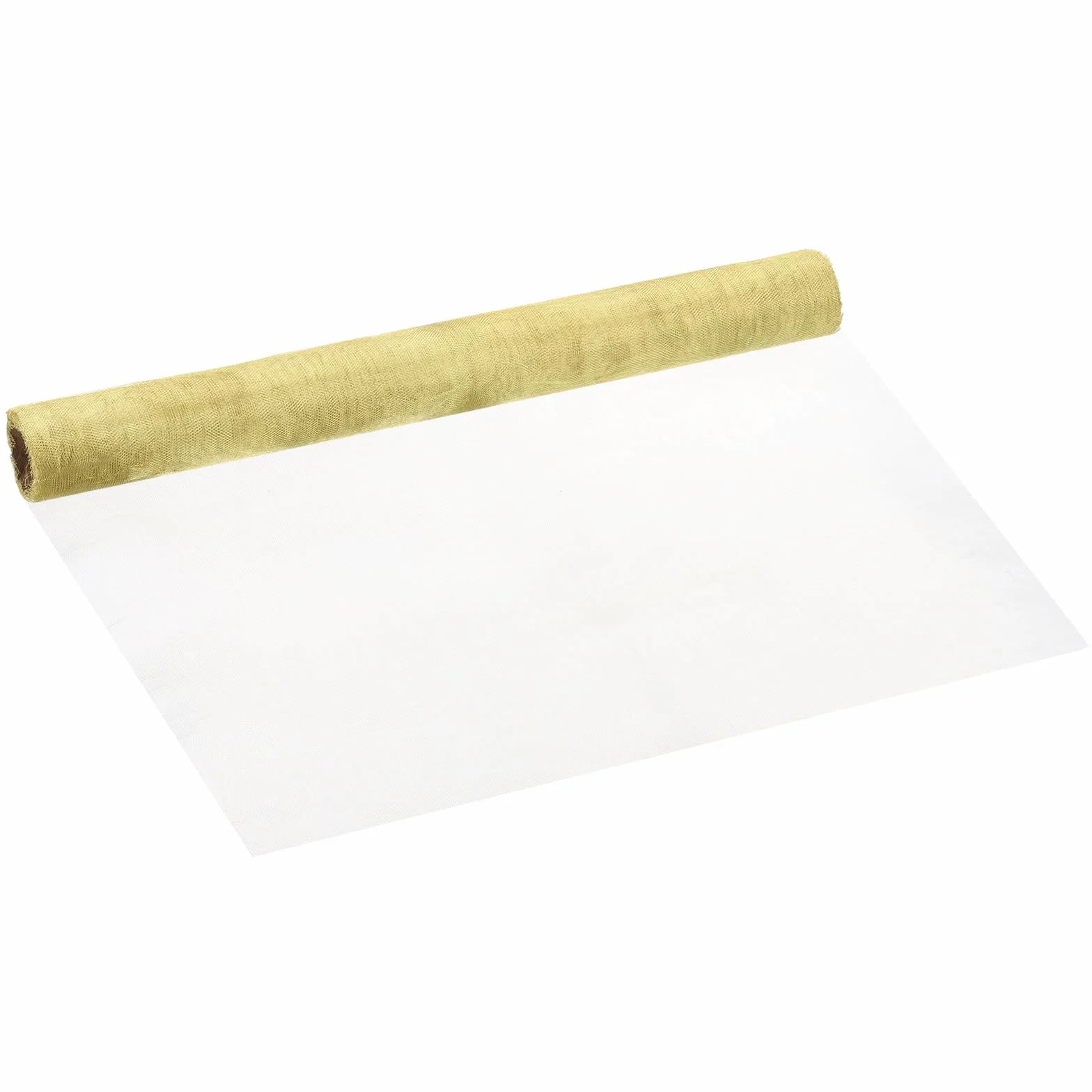 PATIKIL Maglia di Rame Pura Ottone 39x12", Filtro a Maglia 60 Metallo Densa e Spesso Rete Metallico per Ventilazioni per Copertura Sicurezza Finestra, Filtrazione Recinto Animali, Giallo