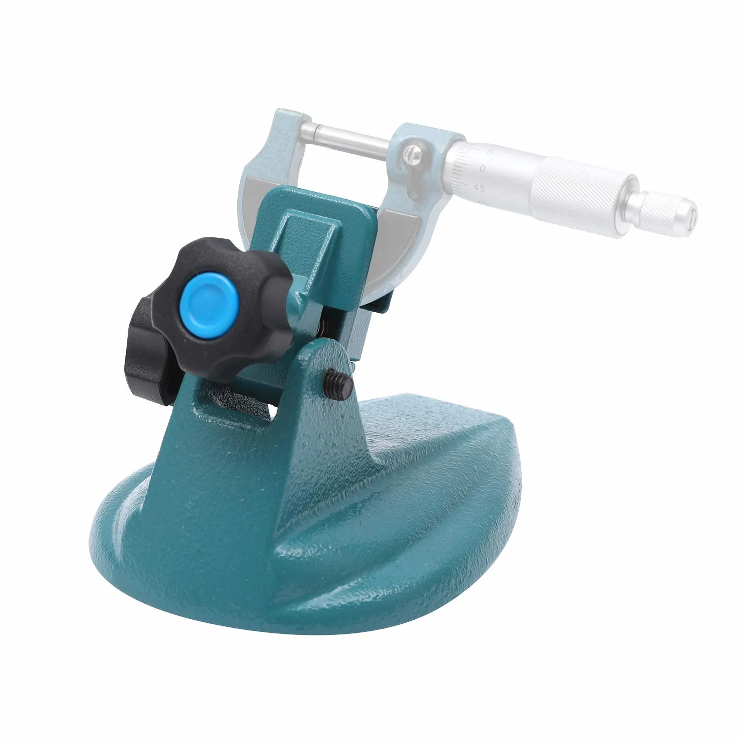 TOPWAY Supporto per Micrometro con Base in Ghisa 4" 100mm
