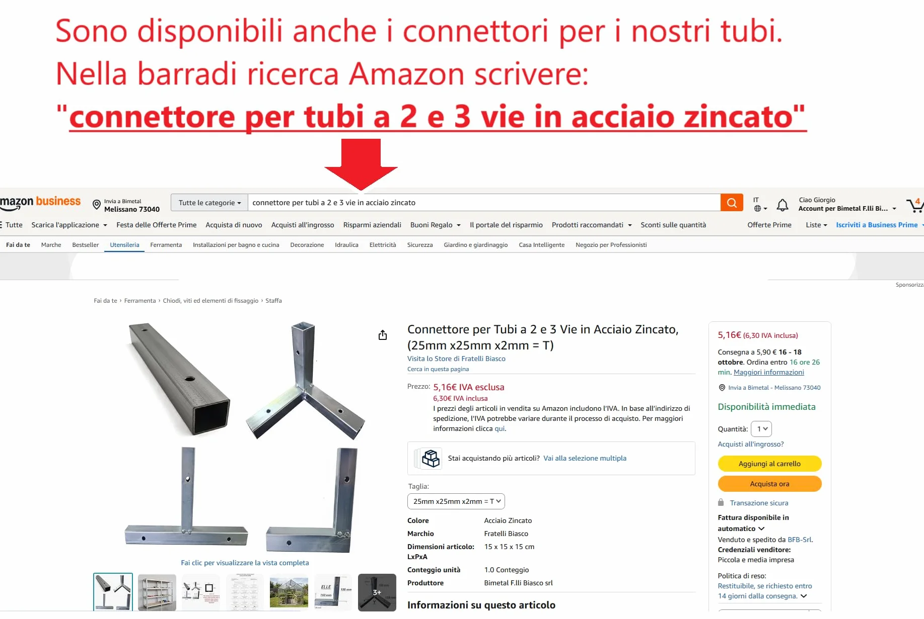 tubolare quadrato scataloto in ferro ZINCATO lunga 1.5 METRI lega S235JR (Confezione 2 barre 40x40x2x1500 mm)