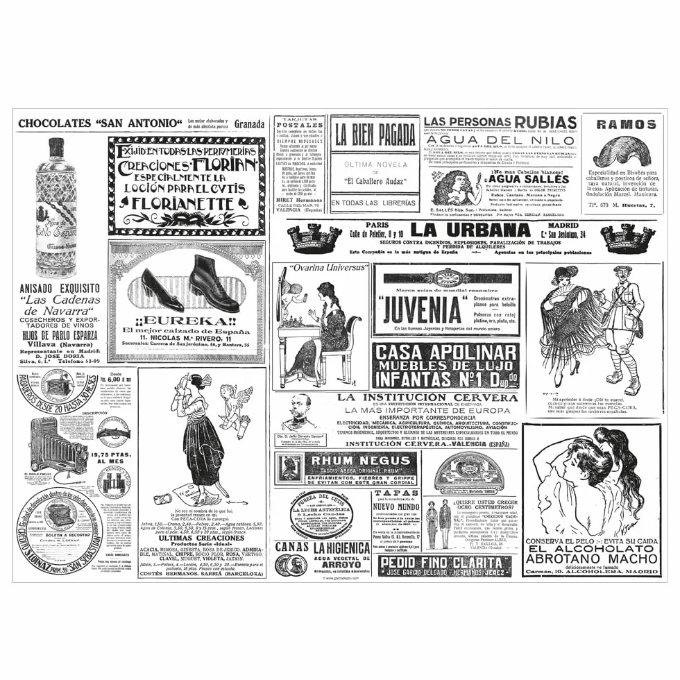 Tovagliette Journal 48 Gsm 31x43 cm Bianco Cellulosa 500 Unità