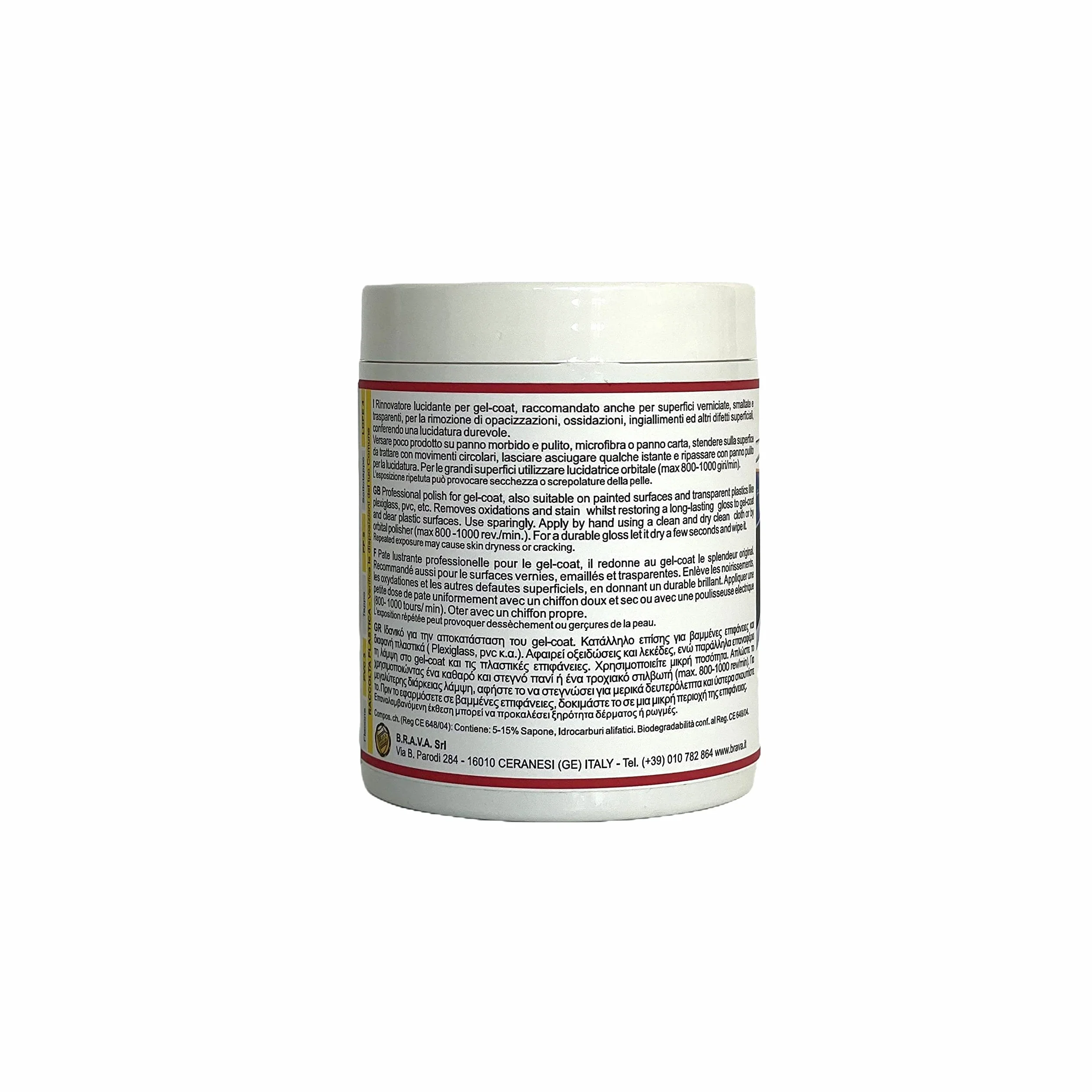 Iosso Quick Gloss K1 Pasta Lucidante per Vetroresina 500 ml