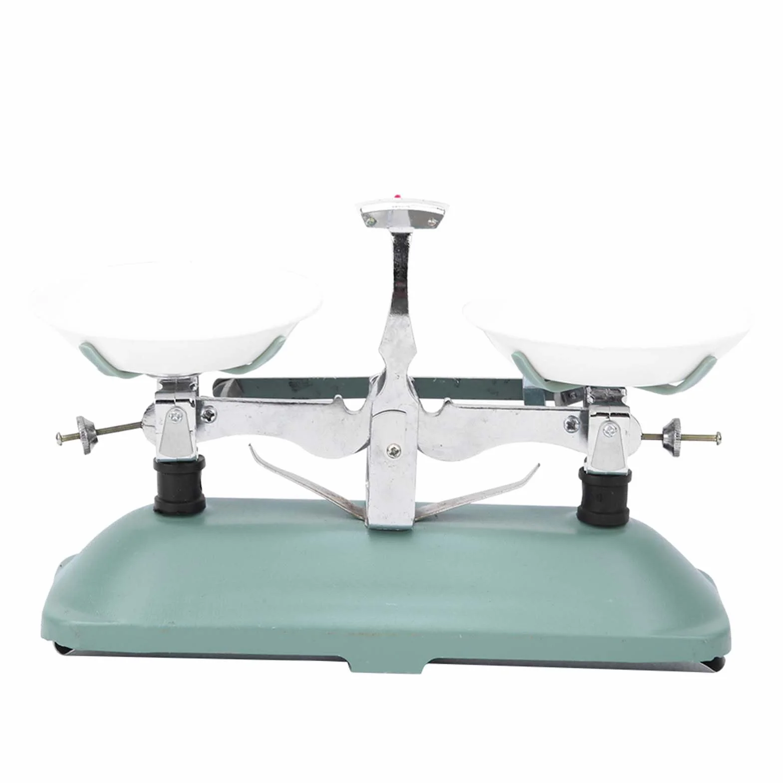 Vassoio per Bilancia Meccanica con Kit di Pesi Completo per Esperimenti di Fisica e Chimica, Bilancia in Metallo di per Dati Accurati e Utilizzo Robusto, 100 G e 500