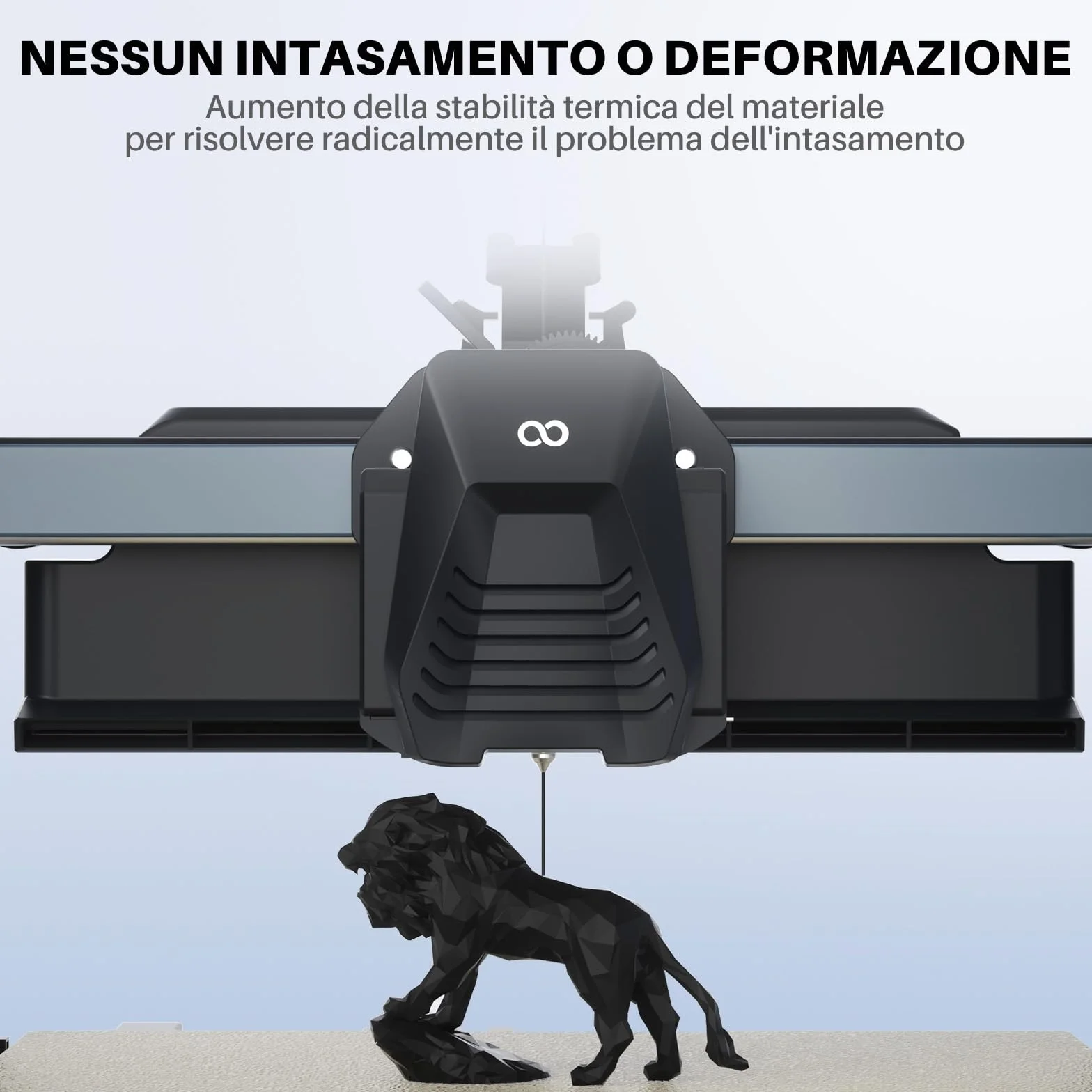 ELEGOO Filamento PLA+ 1.75mm Bianco 1KG, Precisione Dimensionale +/- 0.02mm