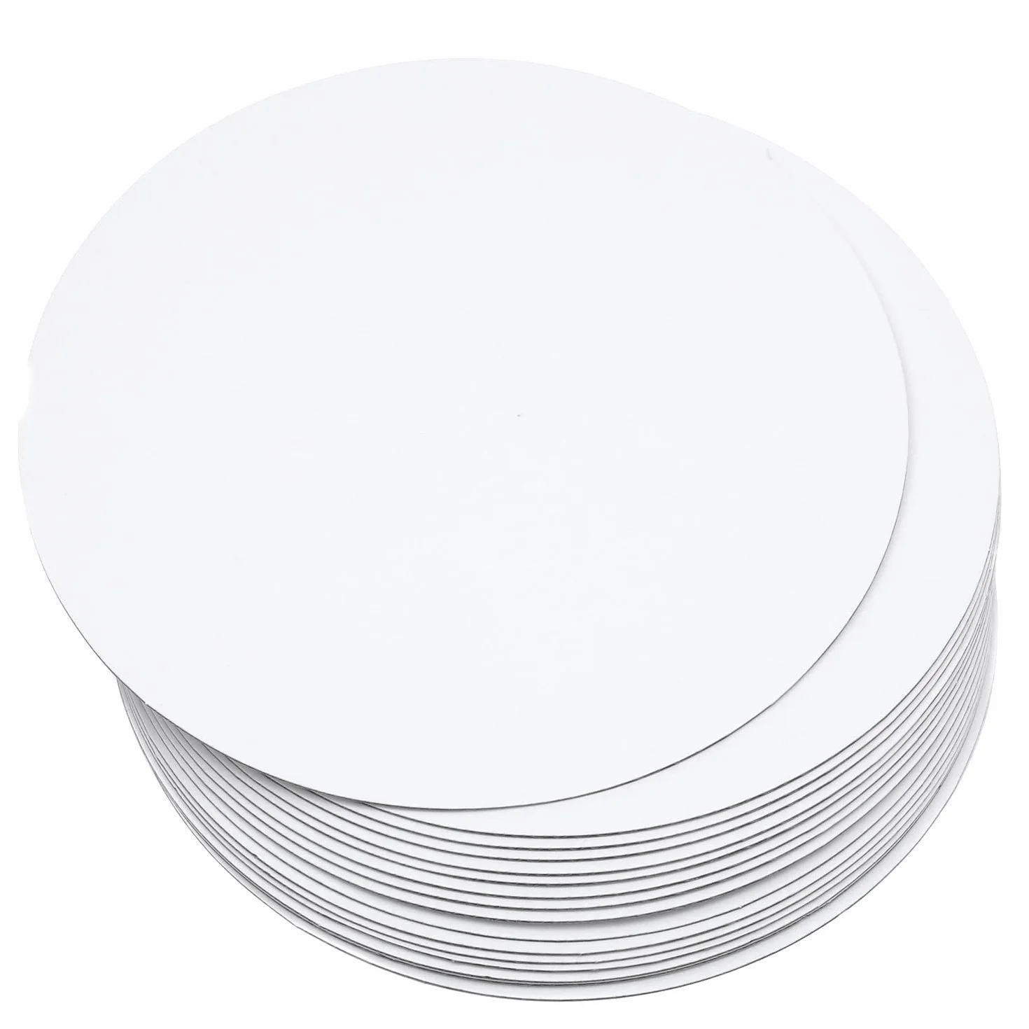Gcardist 25 vassoi per torte rotondi 22,6 cm base in cartone per uso alimentare